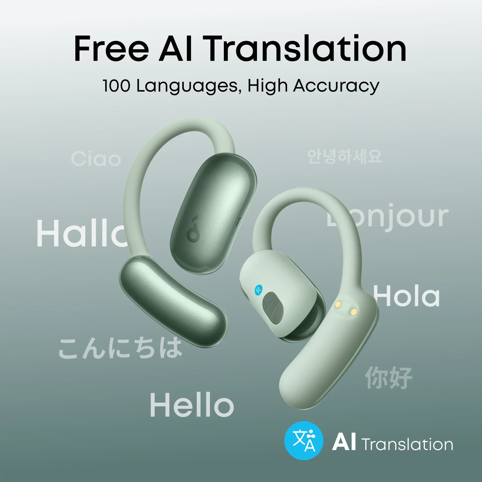 soundcore AeroFit 2 AI Assistant | Open-Ear Headphones, AI Translation - Image 17