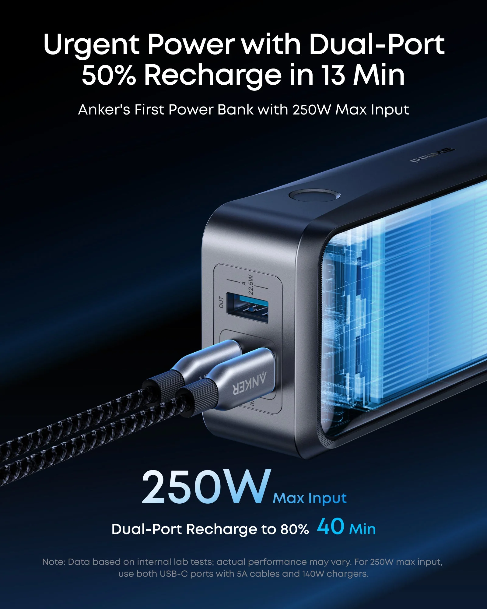 Anker Prime Power Bank (26K, 300W) - Image 4