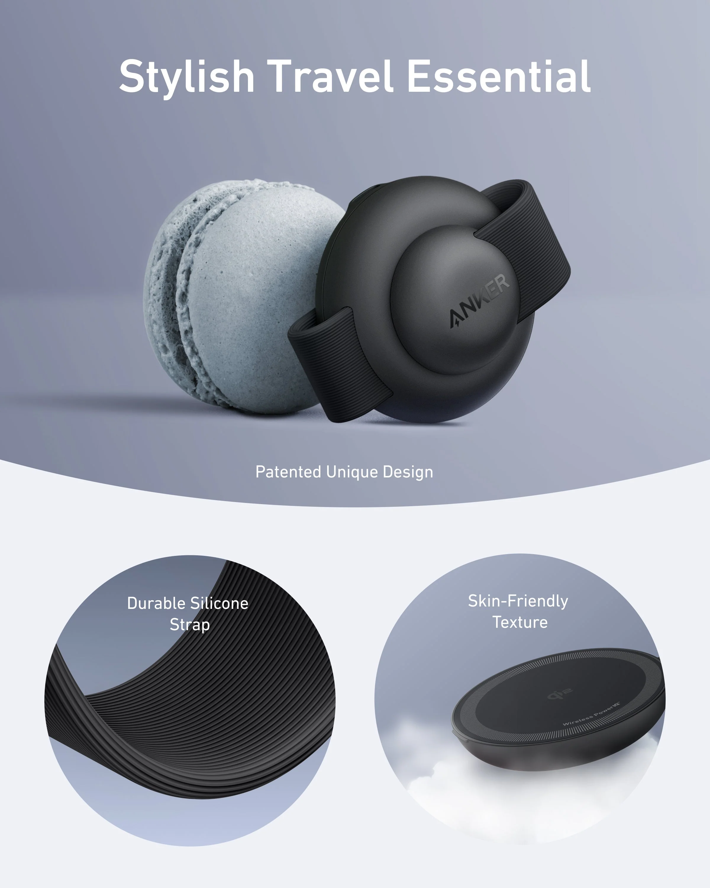 Anker MagGo Wireless Charging Station (3-in-1, Foldable Pad) - Image 11