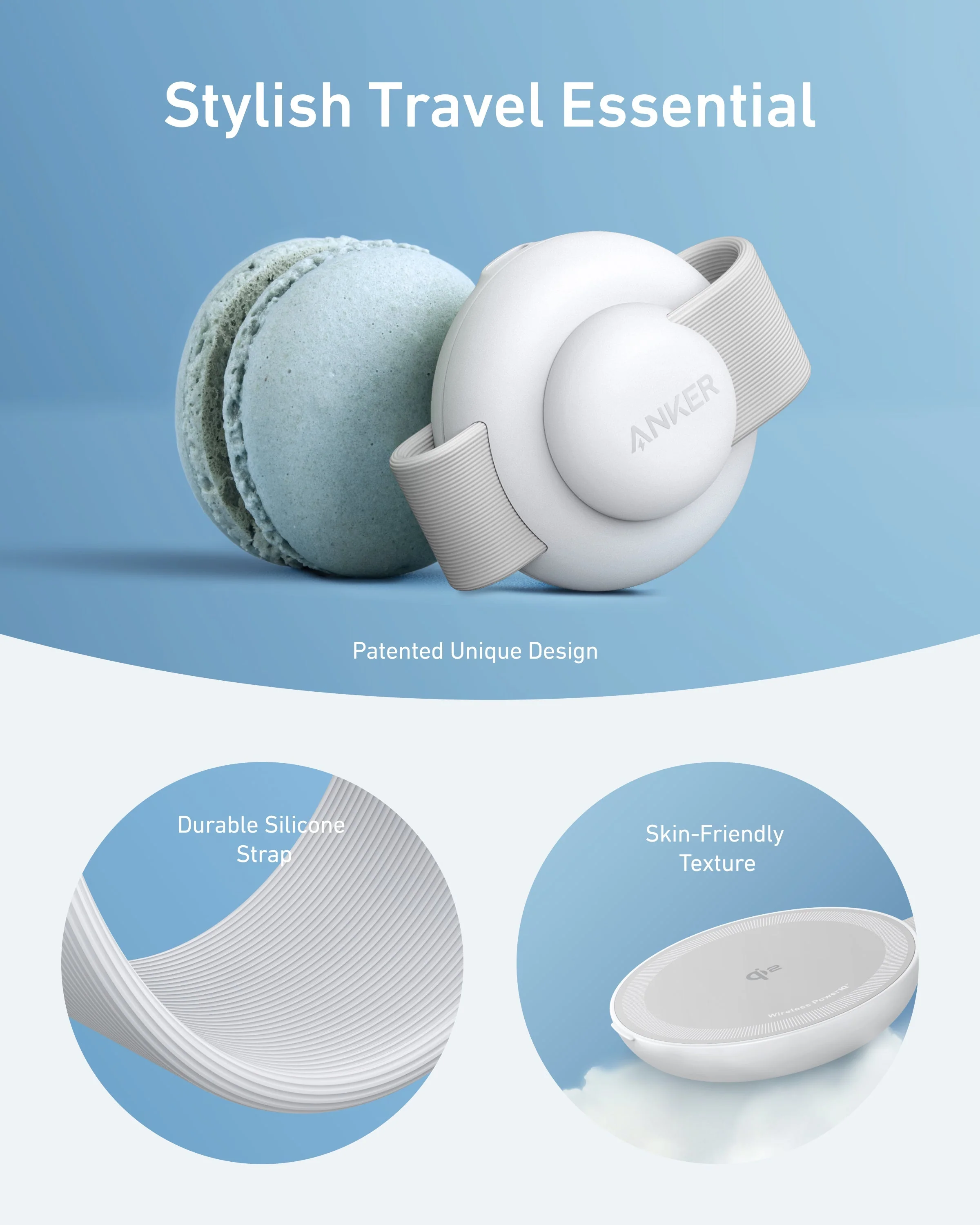Anker MagGo Wireless Charging Station (3-in-1, Foldable Pad) - Image 5
