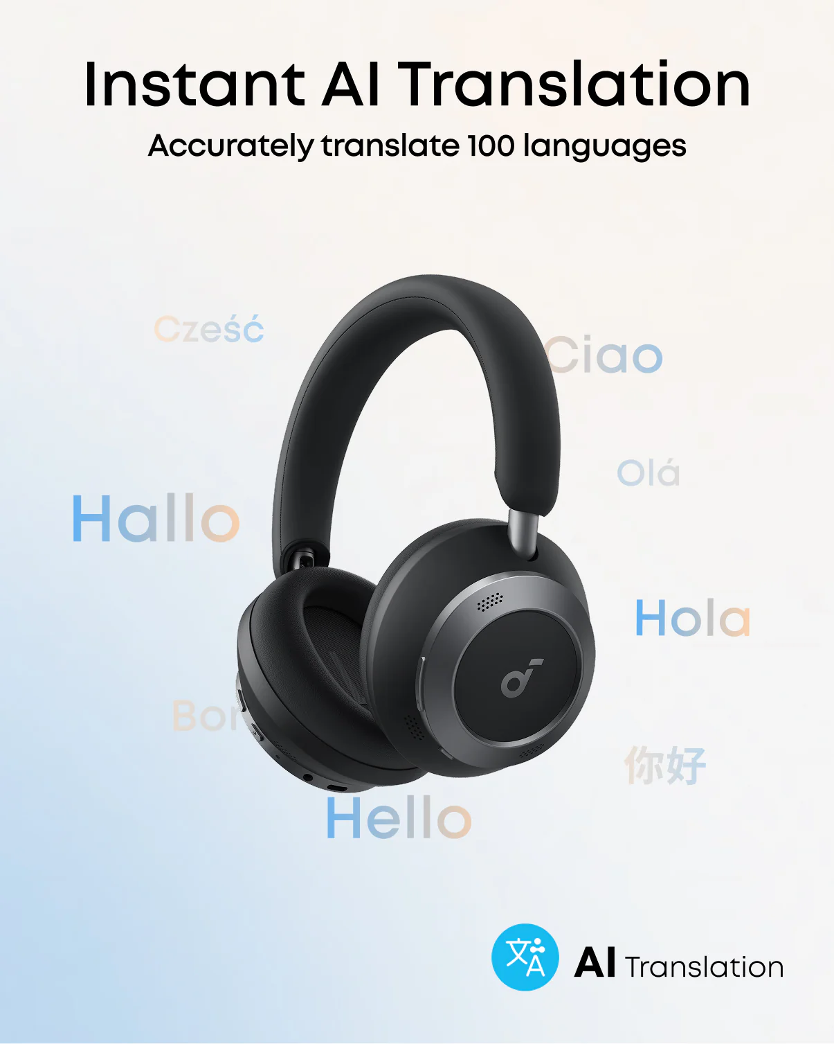 soundcore Space One Pro | Super Foldable Over-Ear Headphones - Image 3