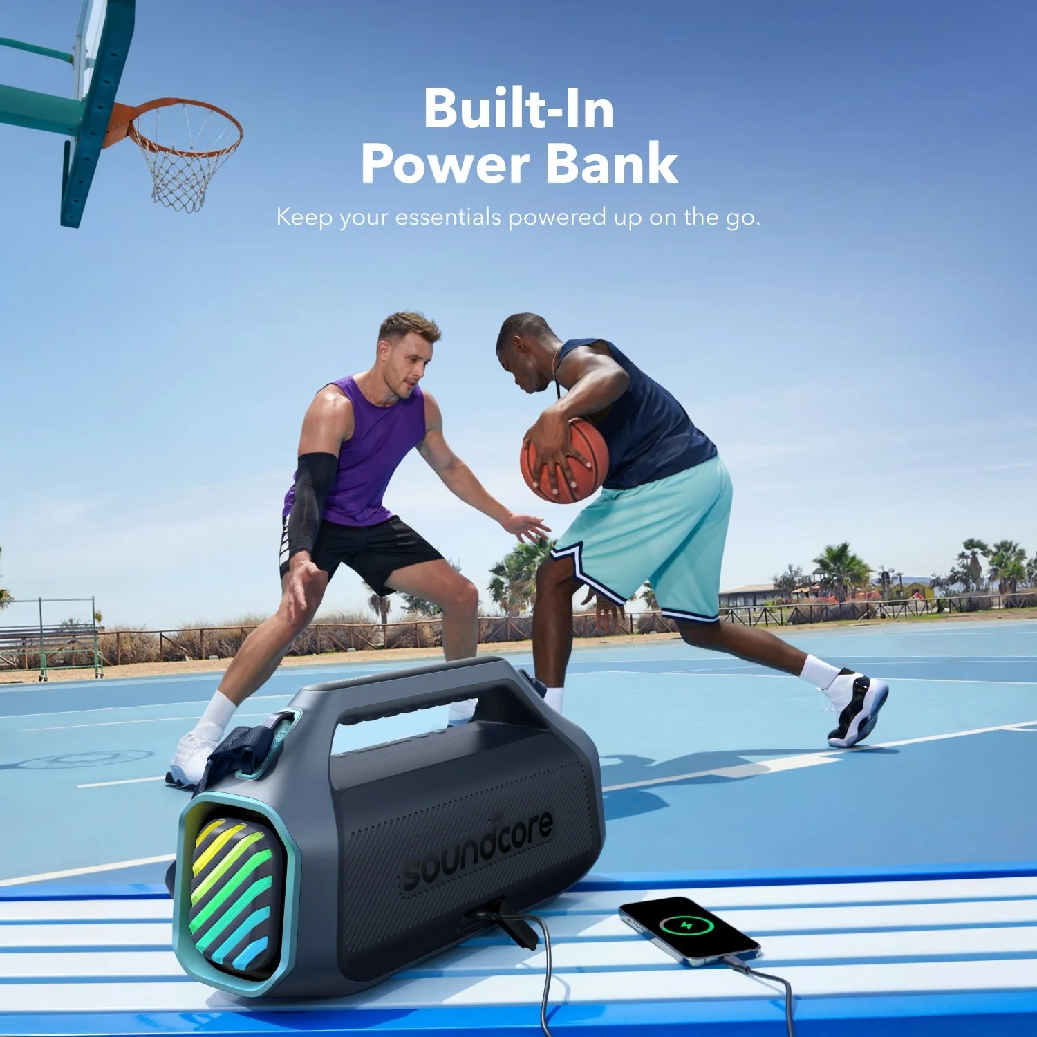 soundcore Boom 2 Plus | Outdoor Bluetooth Speaker, 140W Sound and RGB Lights - Image 21