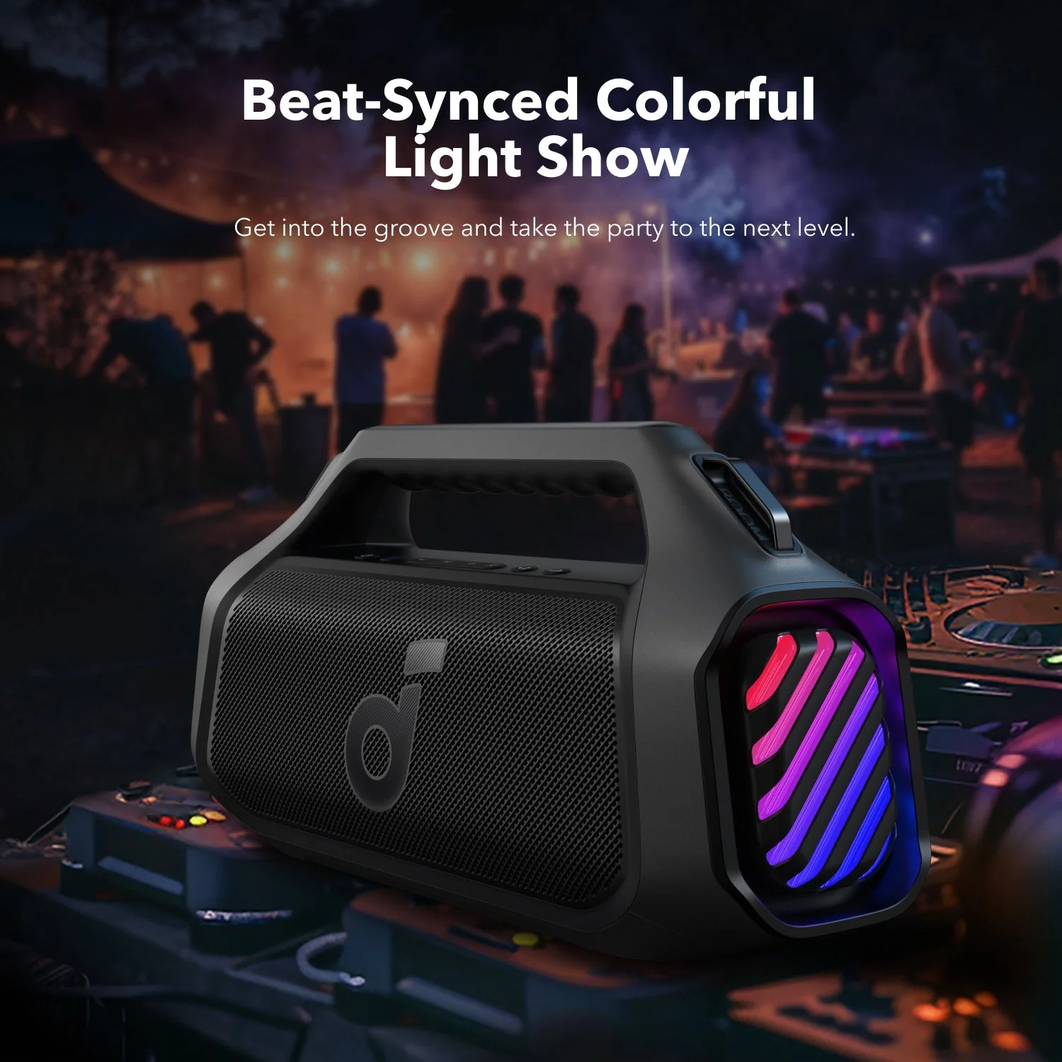Boom 2 Plus | Powerful Outdoor Bass Bluetooth Speaker（Refurbished） - Image 4