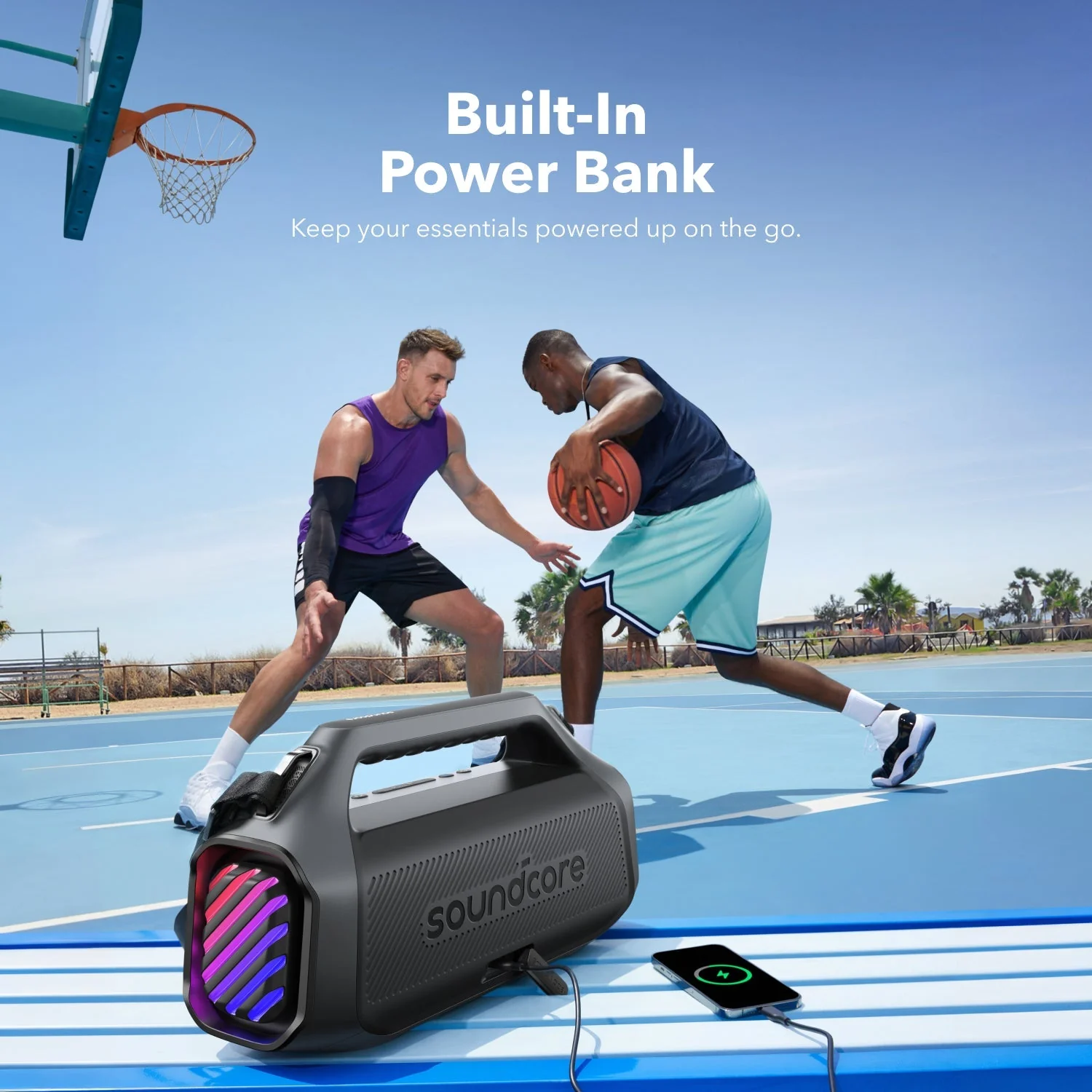 Boom 2 Plus | Powerful Outdoor Bass Bluetooth Speaker（Refurbished） - Image 7