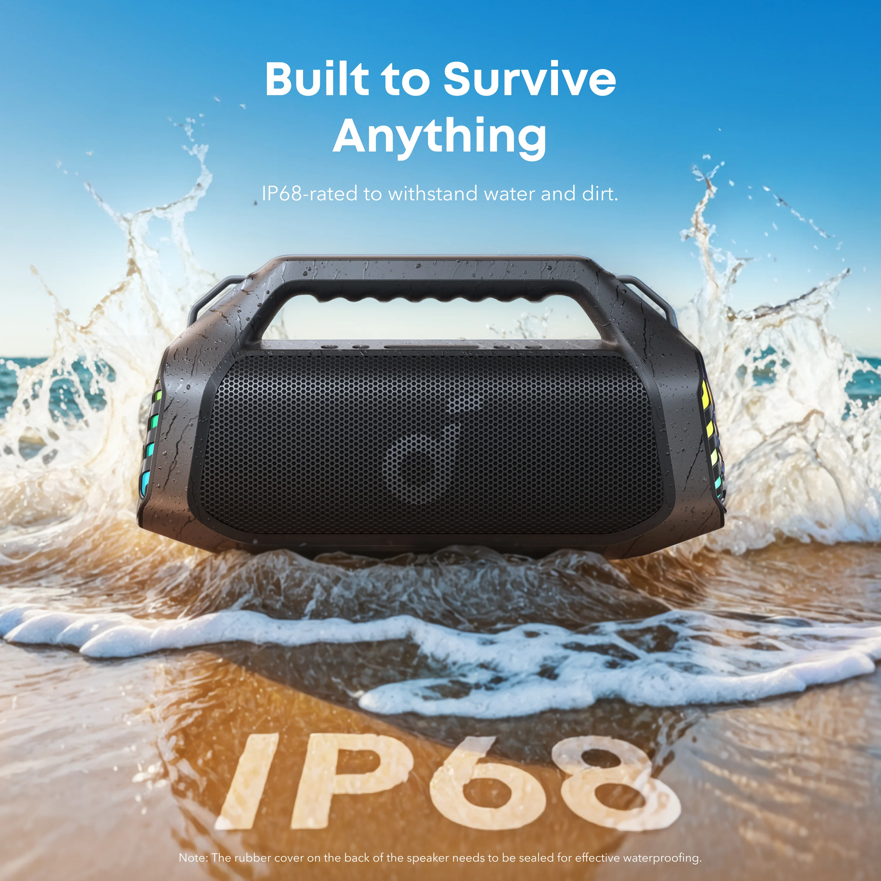 Boom 2 Pro | Ultra-Deep Bass for Outdoor Adventures The Ultimate Speaker for Outdoor Adventures, Fishing Trips Relaxing on the Beach - Image 4
