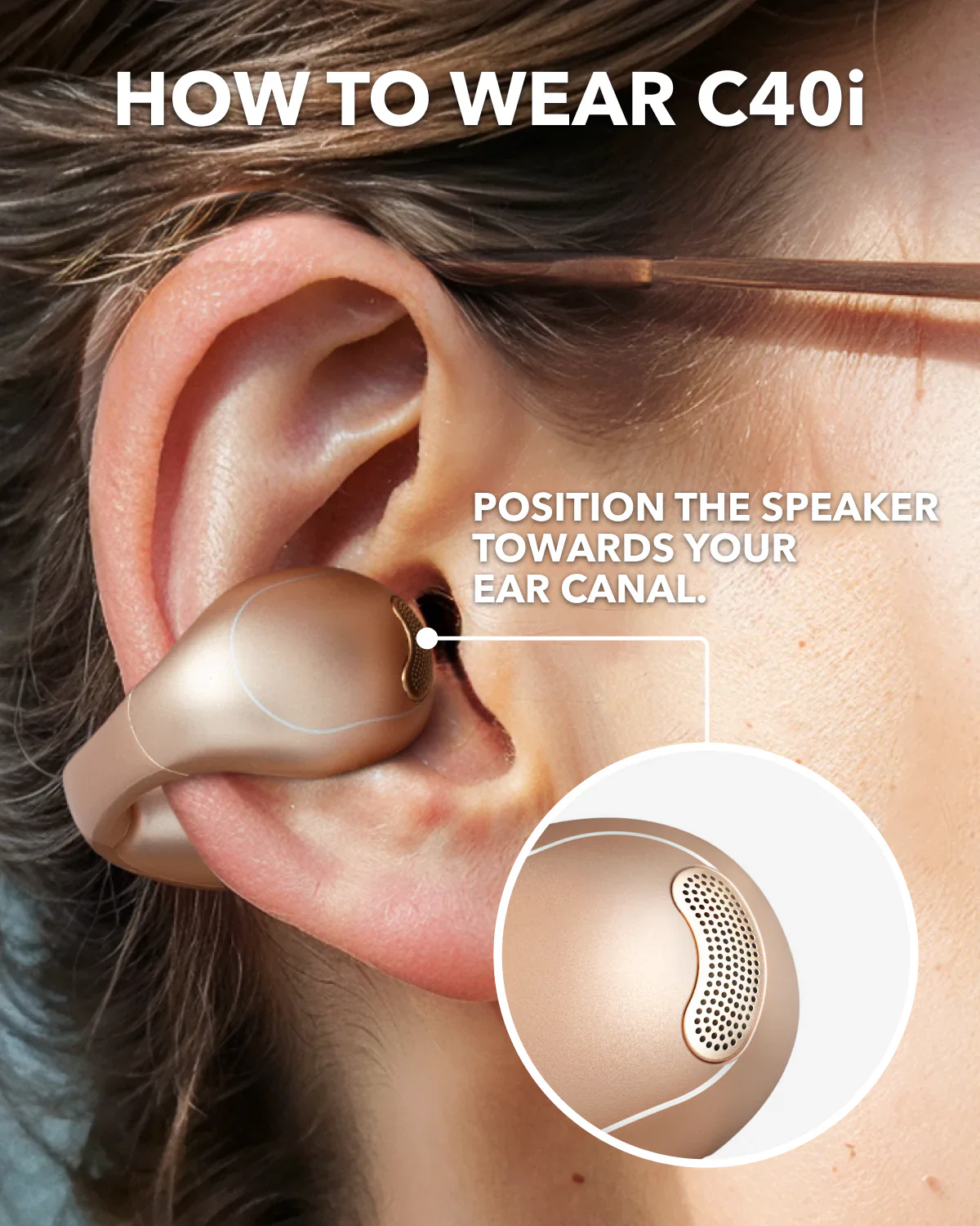 soundcore C40i | Open-Ear Clip-On Earbuds, Clear Sound - Image 13