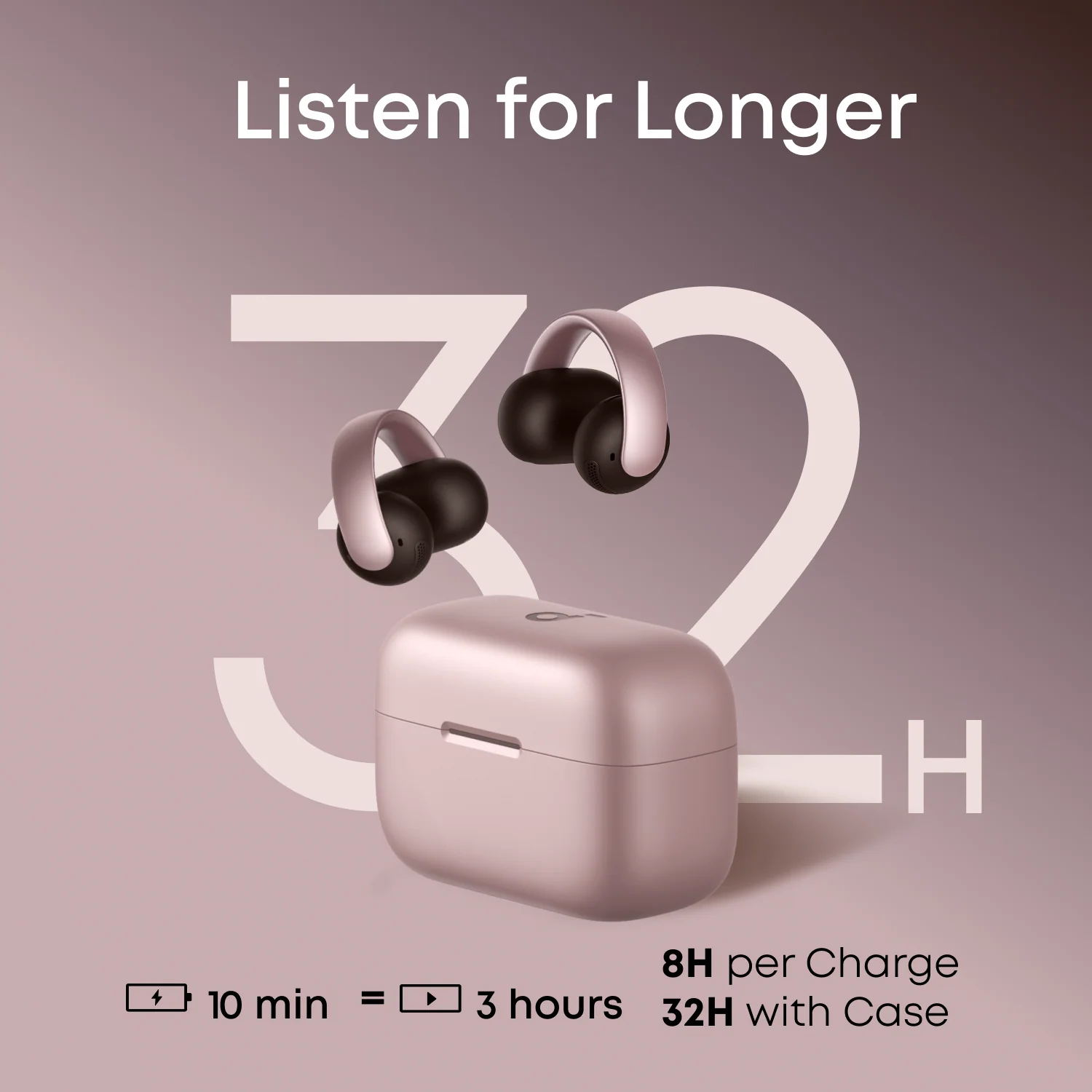 soundcore AeroClip | Open-Ear Clip-On Earbuds with Adaptive Comfort - Image 14