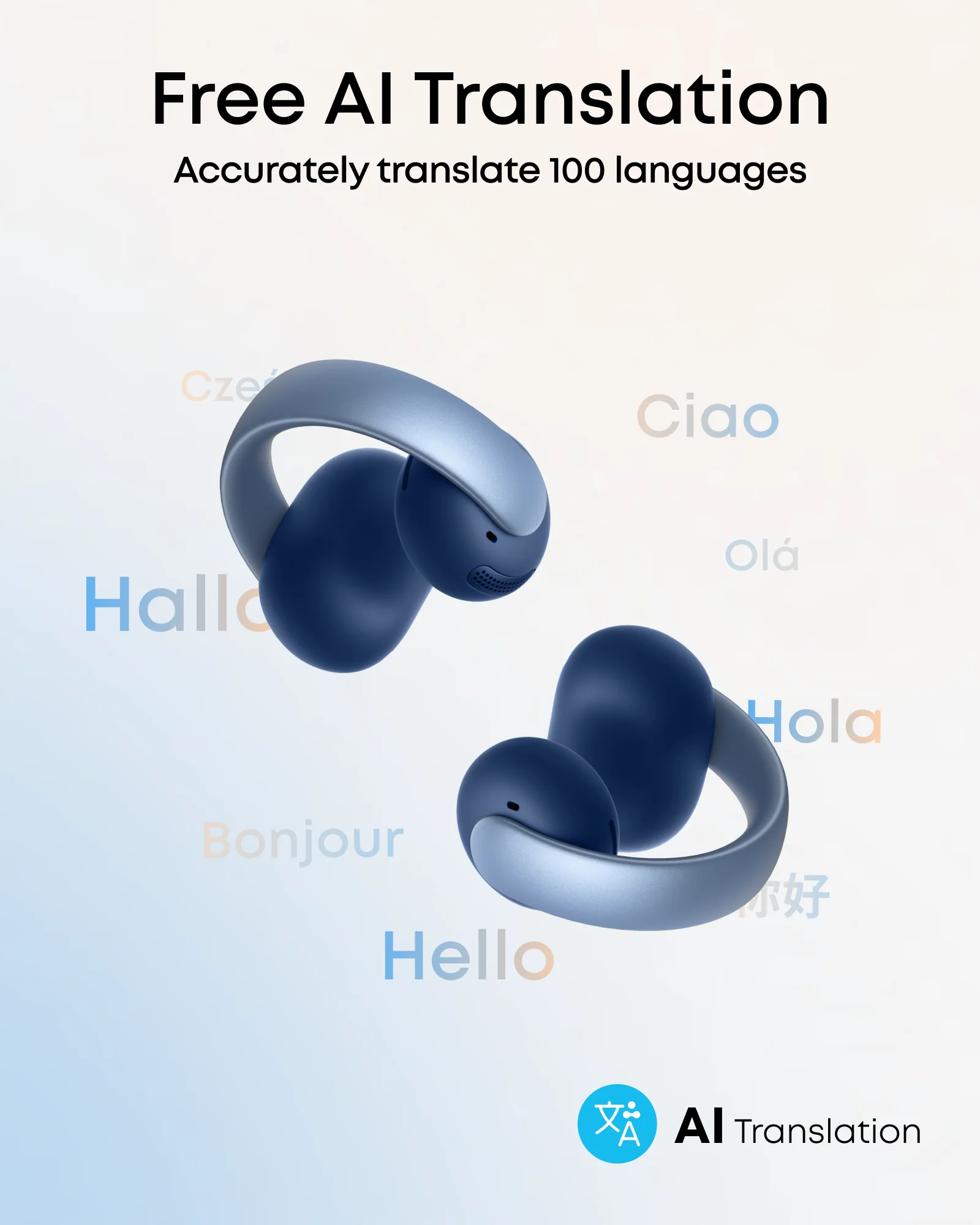 soundcore AeroClip | Open-Ear Clip-On Earbuds with Adaptive Comfort - Image 20