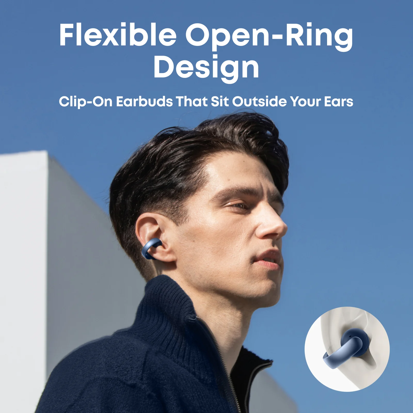 soundcore AeroClip | Open-Ear Clip-On Earbuds with Adaptive Comfort - Image 23
