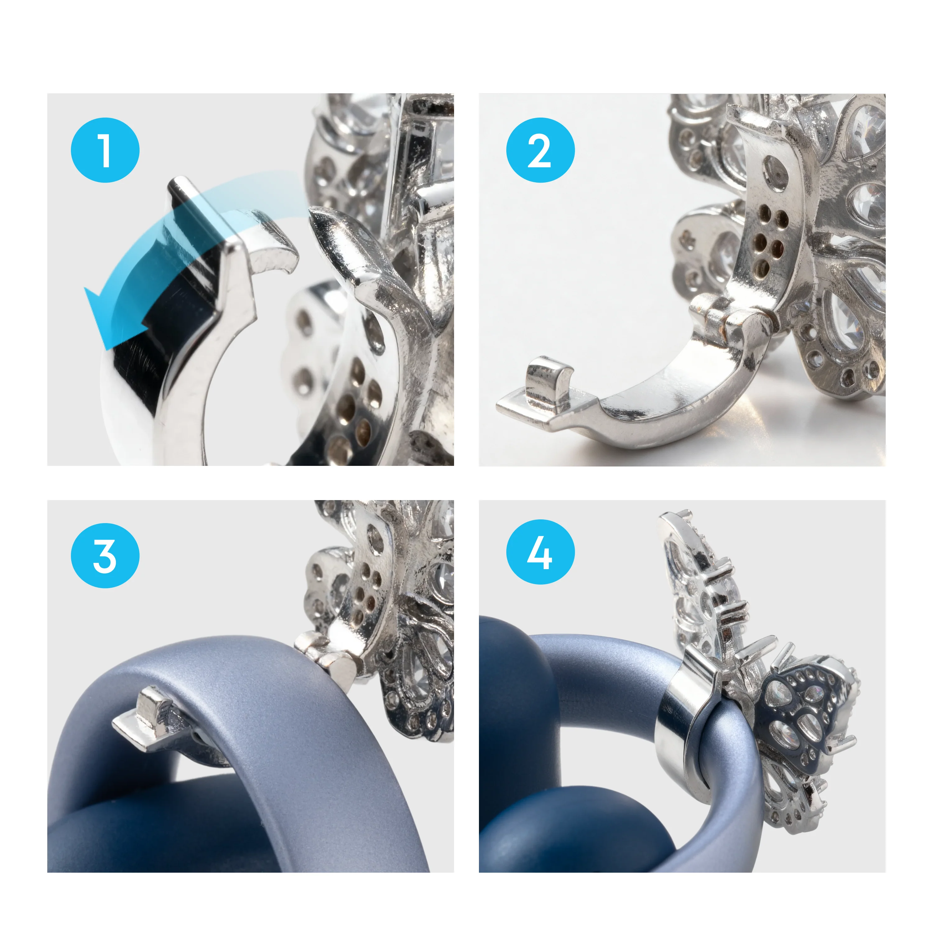 Stylish Butterfly Accessory | Exclusive Design for soundcore AeroClip - Image 4