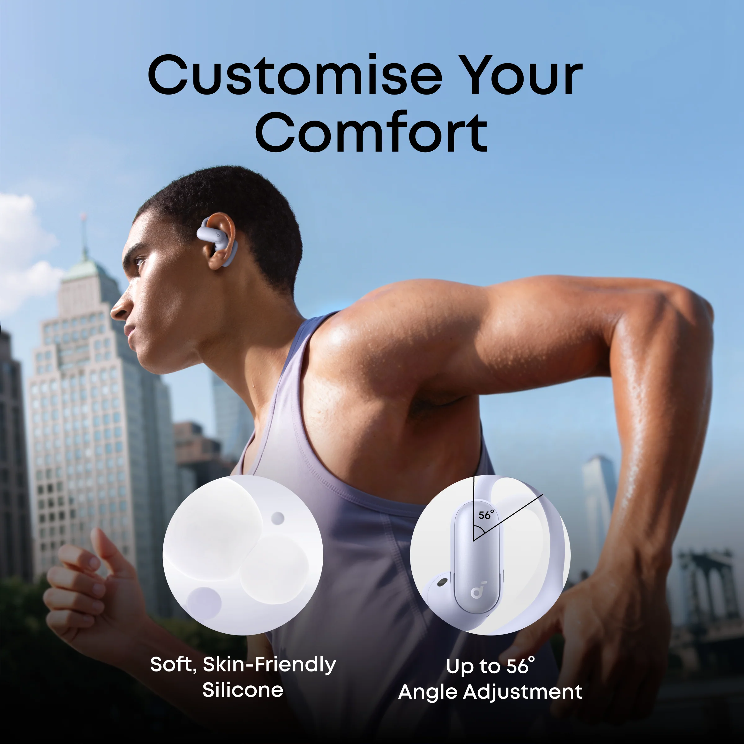 soundcore AeroFit 2 Pro | 2-in-1 Hybrid Earbuds - Image 13