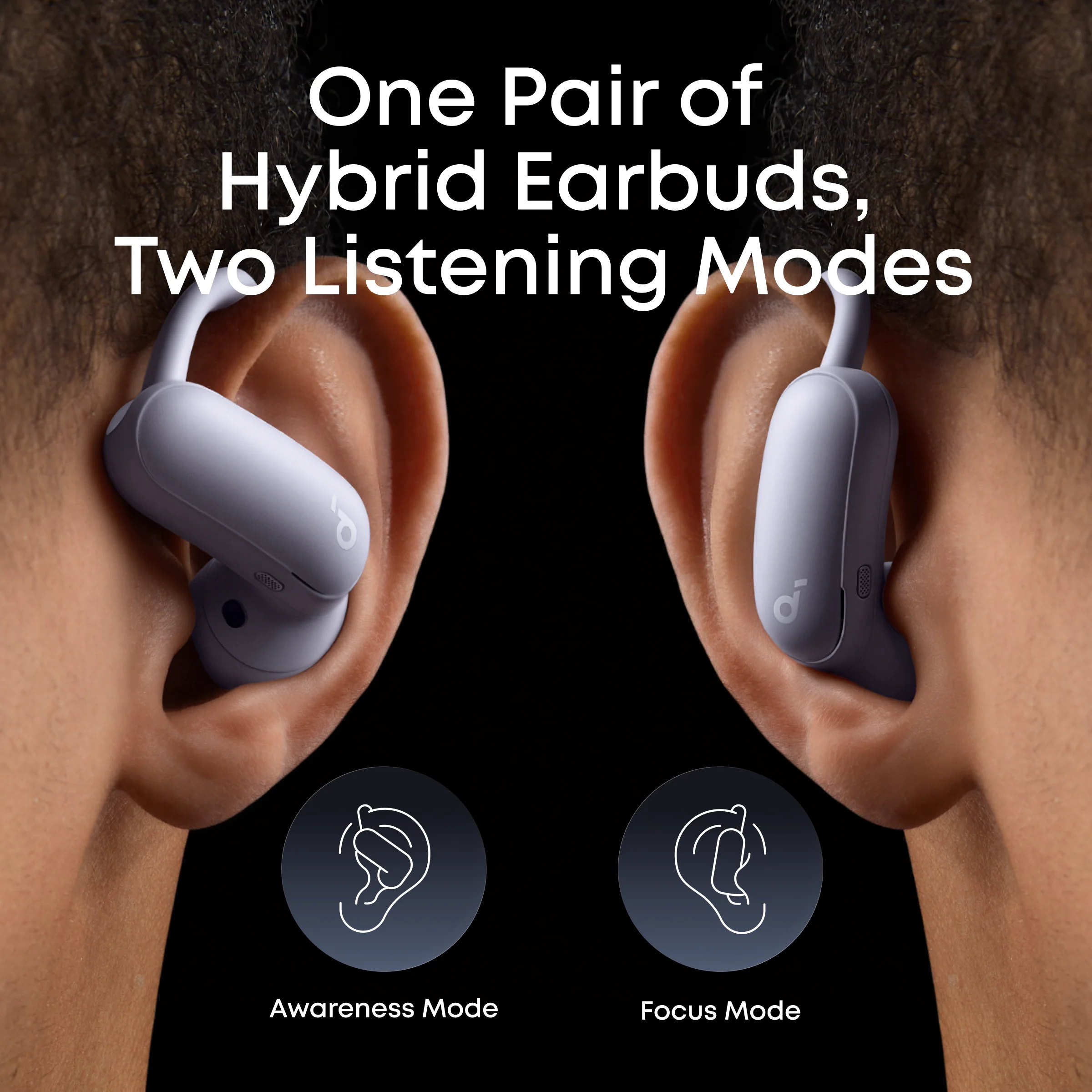 soundcore AeroFit 2 Pro | 2-in-1 Hybrid Earbuds - Image 8