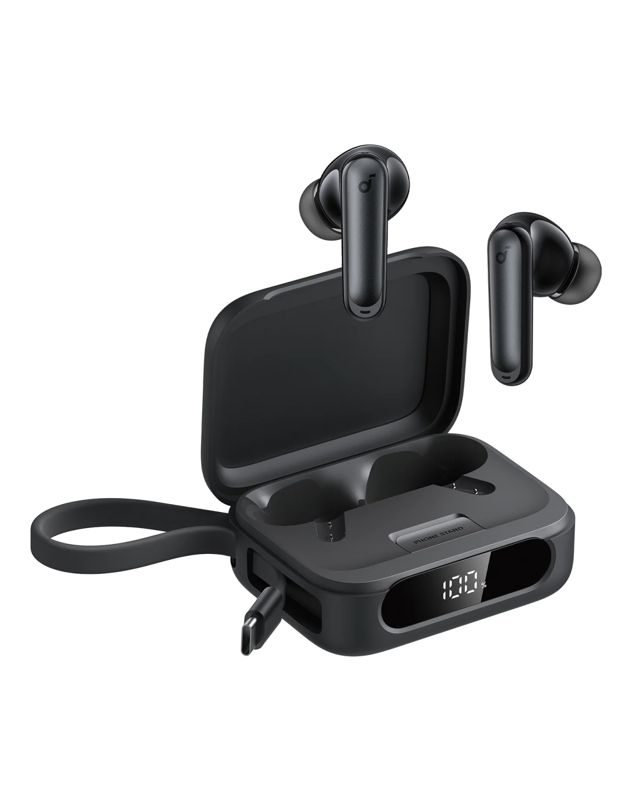 soundcore P41i | Noise Cancelling Earbuds with Portable Phone Charger (Built-in USB-C Cable, Lightning Adapter) - Image 13