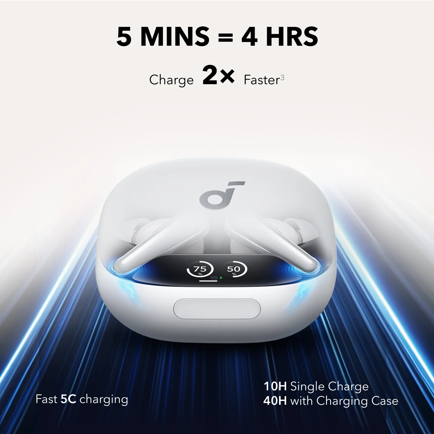 soundcore Liberty 4 Pro | Noise Cancelling Earbuds with Touch-Bar and Display - Image 15