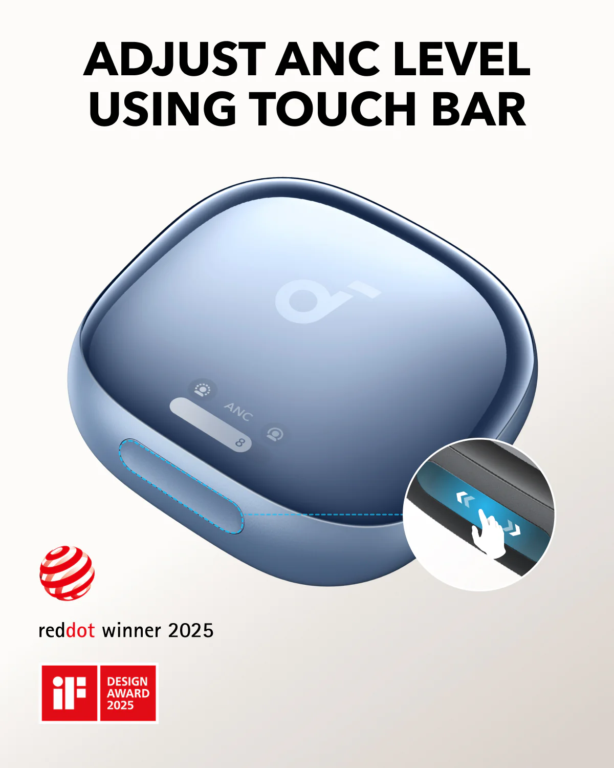 soundcore Liberty 4 Pro | Noise Cancelling Earbuds with Touch-Bar and Display - Image 19