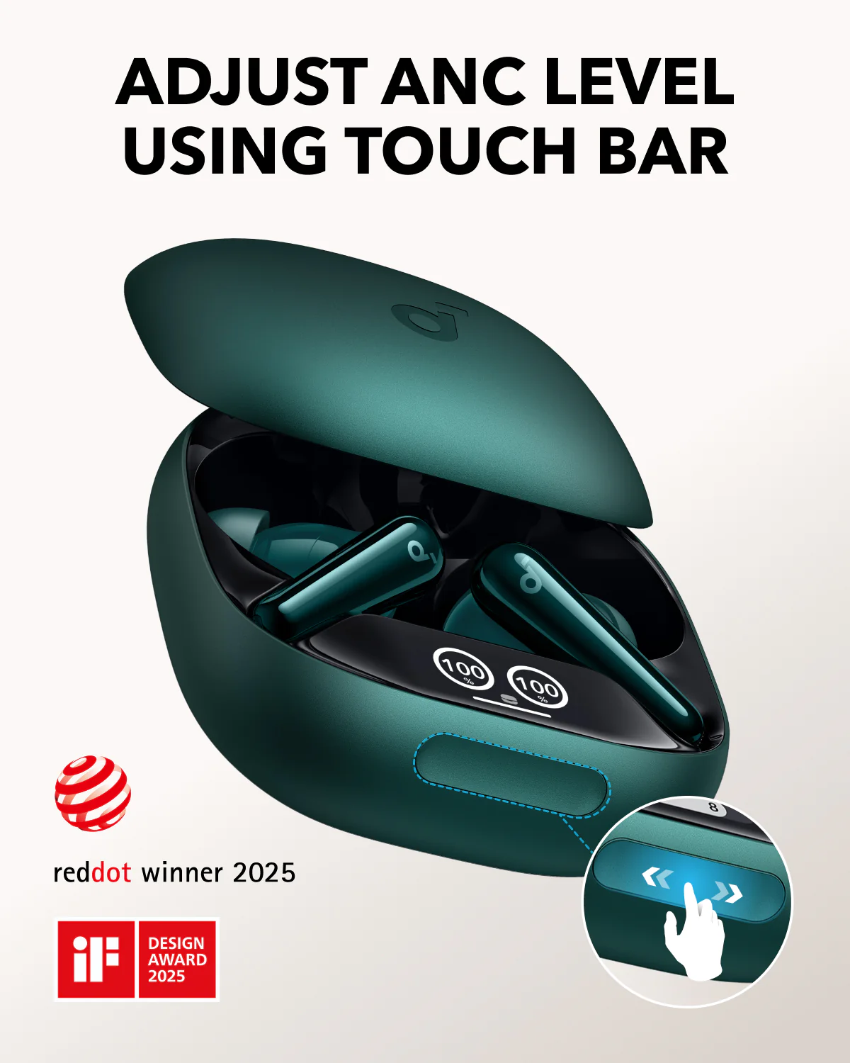 soundcore Liberty 4 Pro | Noise Cancelling Earbuds with Touch-Bar and Display - Image 31