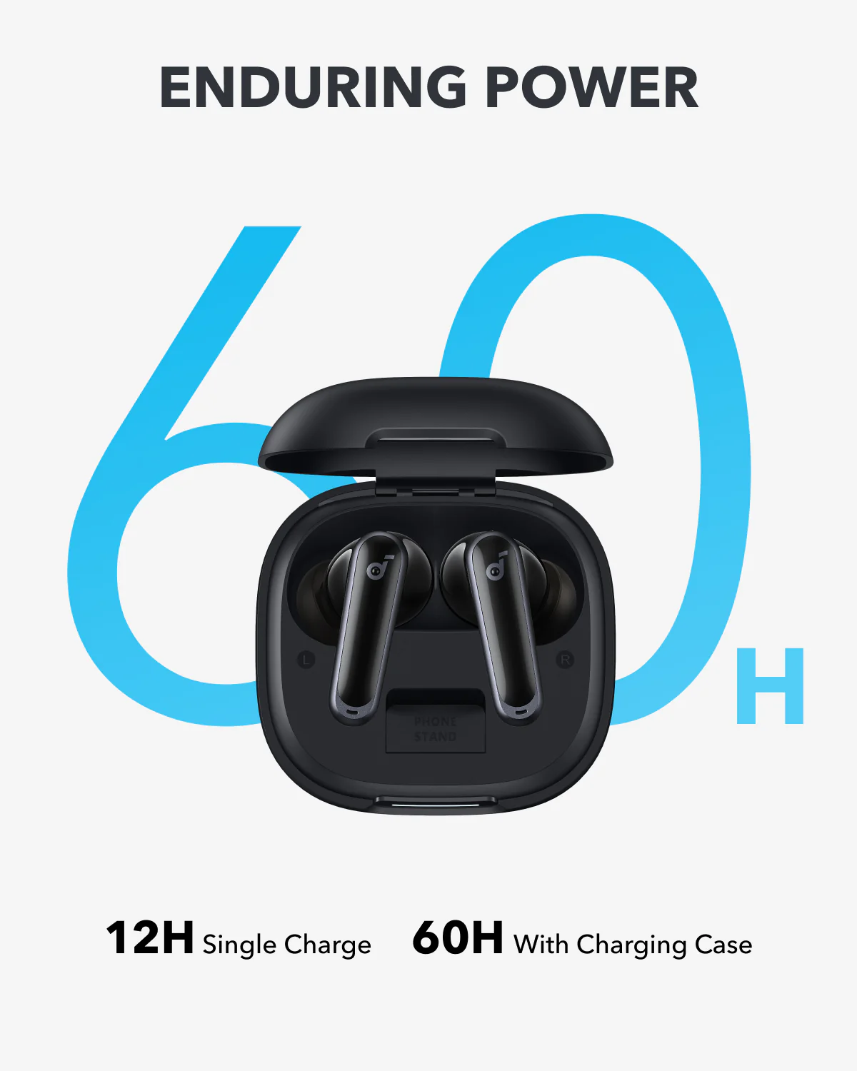 soundcore P40i | Noise Cancelling Earbuds, 2-in-1 Charging Case and Phone Stand - Image 3