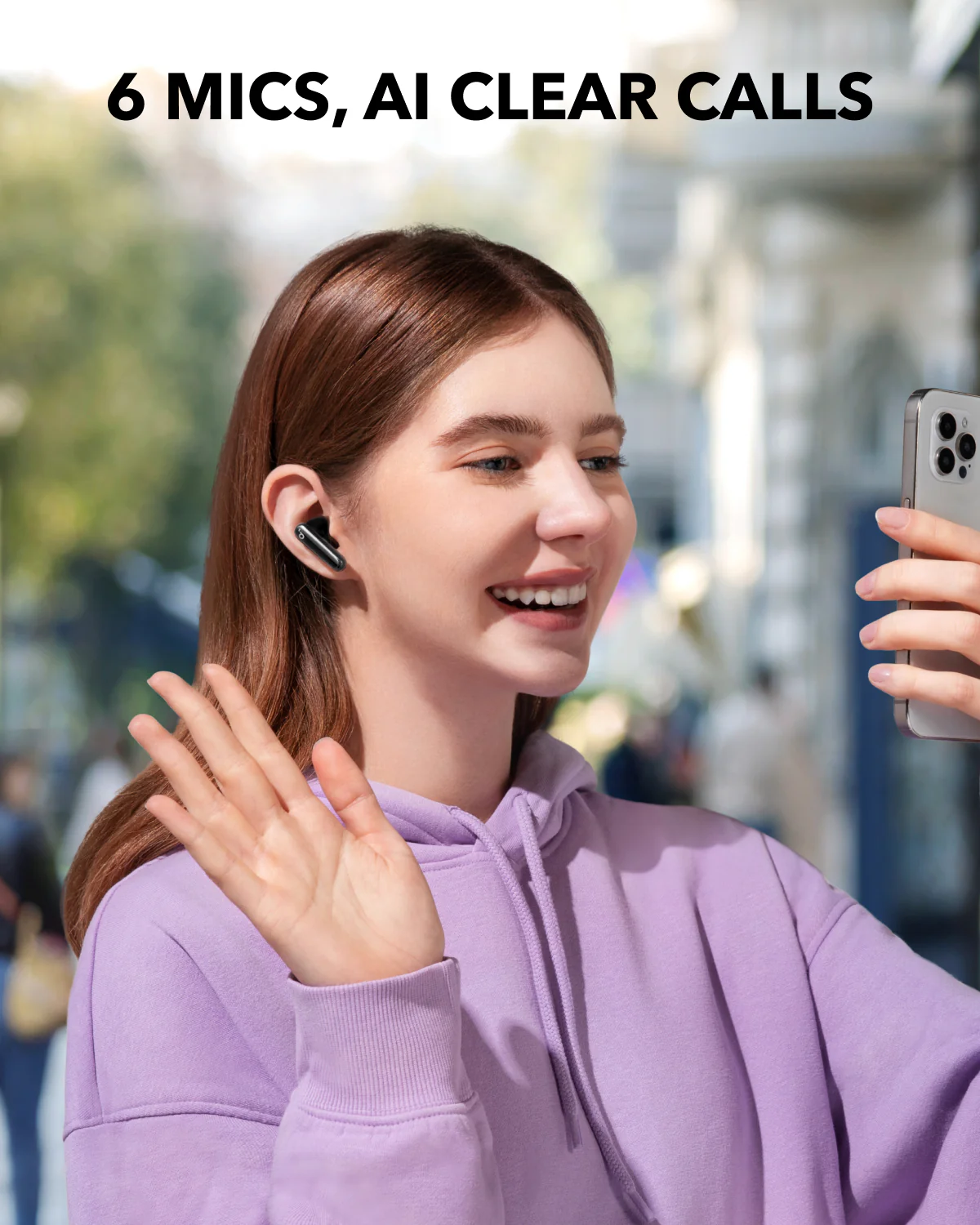 soundcore P40i | Noise Cancelling Earbuds, 2-in-1 Charging Case and Phone Stand - Image 5