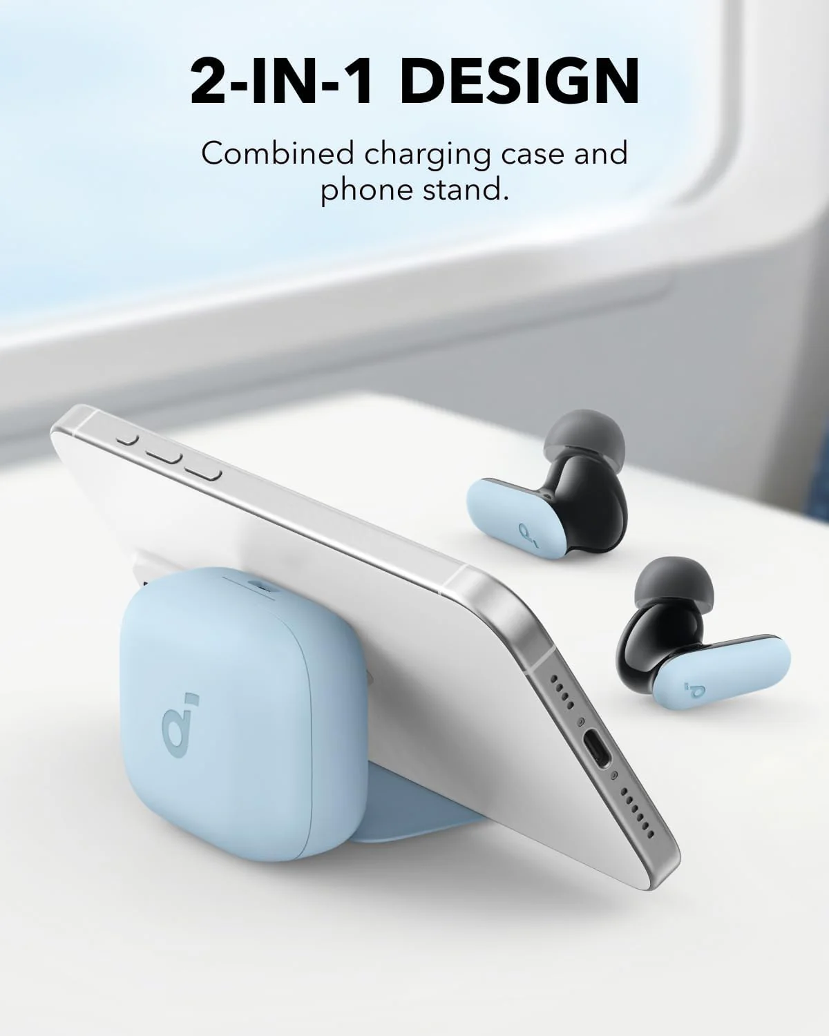 soundcore P30i | Noise Cancelling Earbuds, 2-in-1 Charging Case and Phone Stand - Image 14