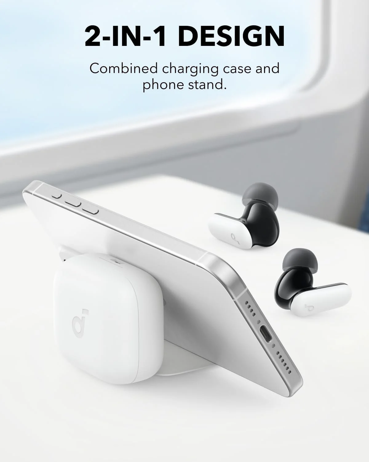 soundcore P30i | Noise Cancelling Earbuds, 2-in-1 Charging Case and Phone Stand - Image 9