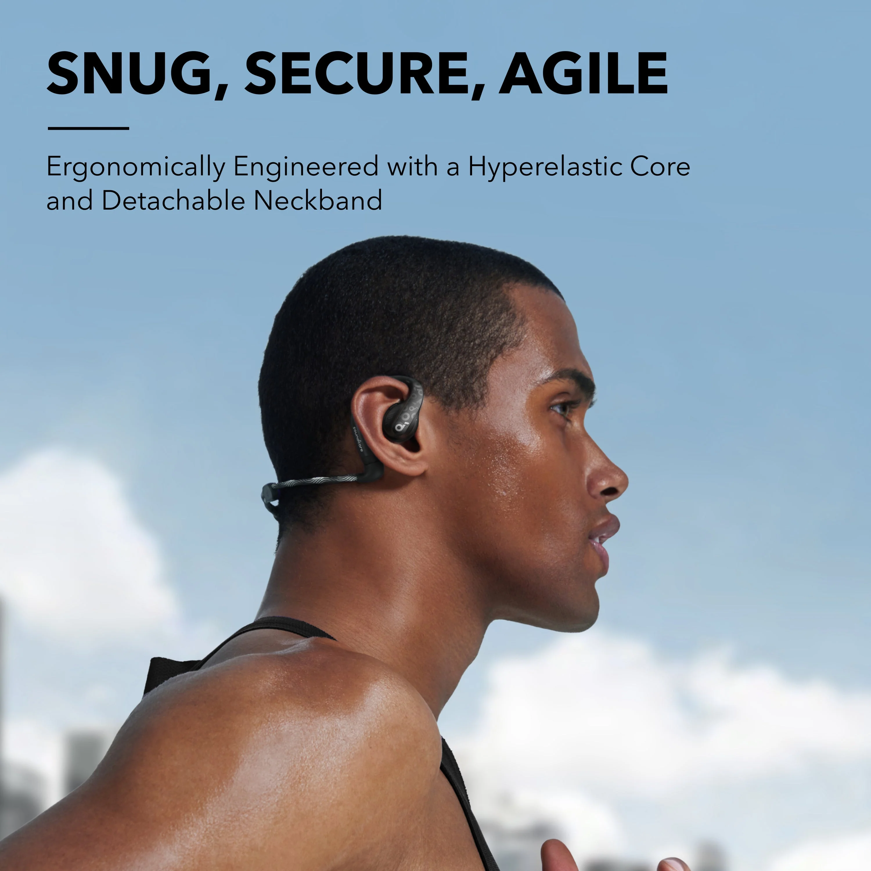 soundcore AeroFit Pro | Open-Ear Headphones, Ultra Secure Fit - Image 3