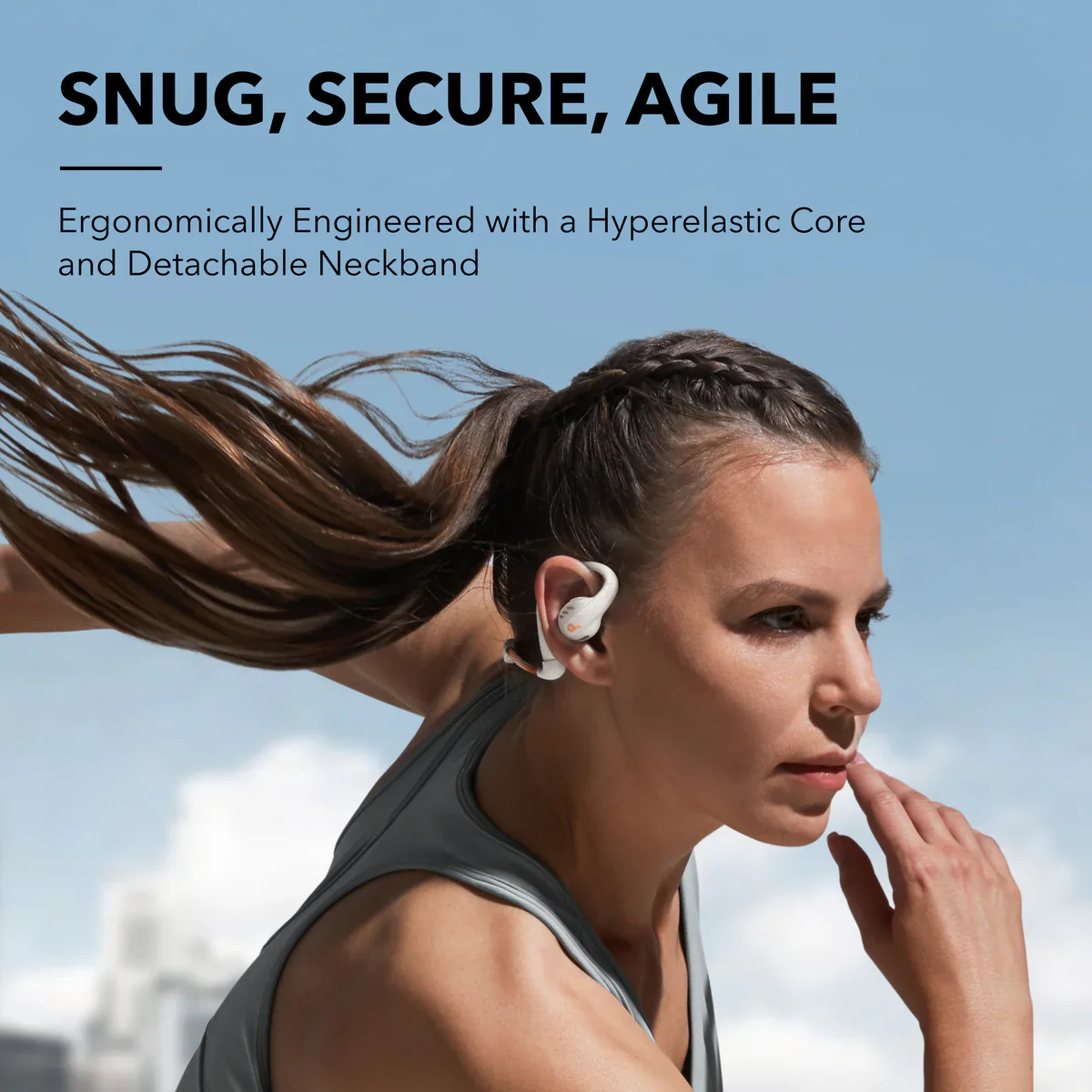 soundcore AeroFit Pro | Open-Ear Headphones, Ultra Secure Fit - Image 9