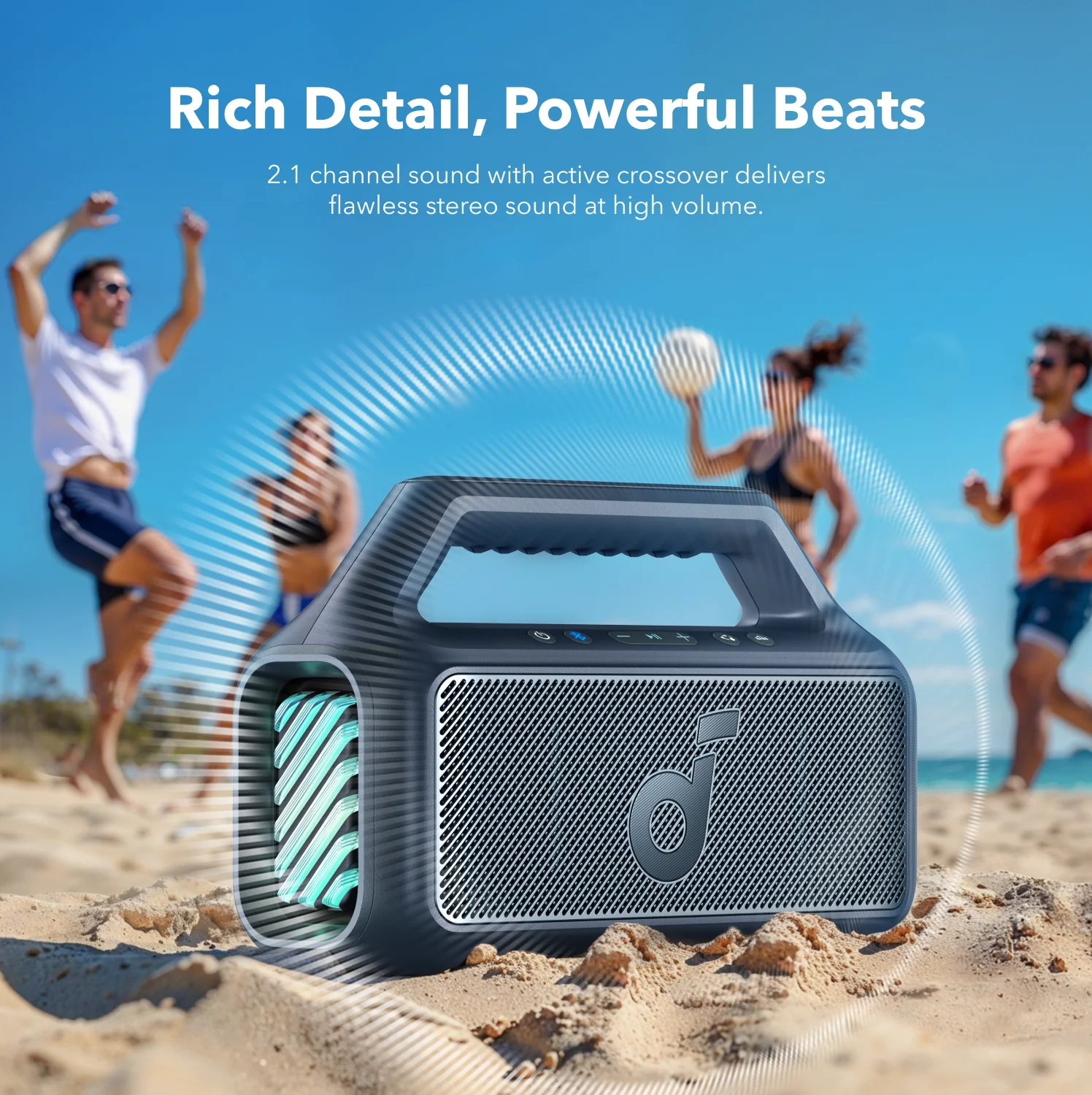 Boom 2 | Portable Bluetooth Speaker for Bass（Refurbished） - Image 3