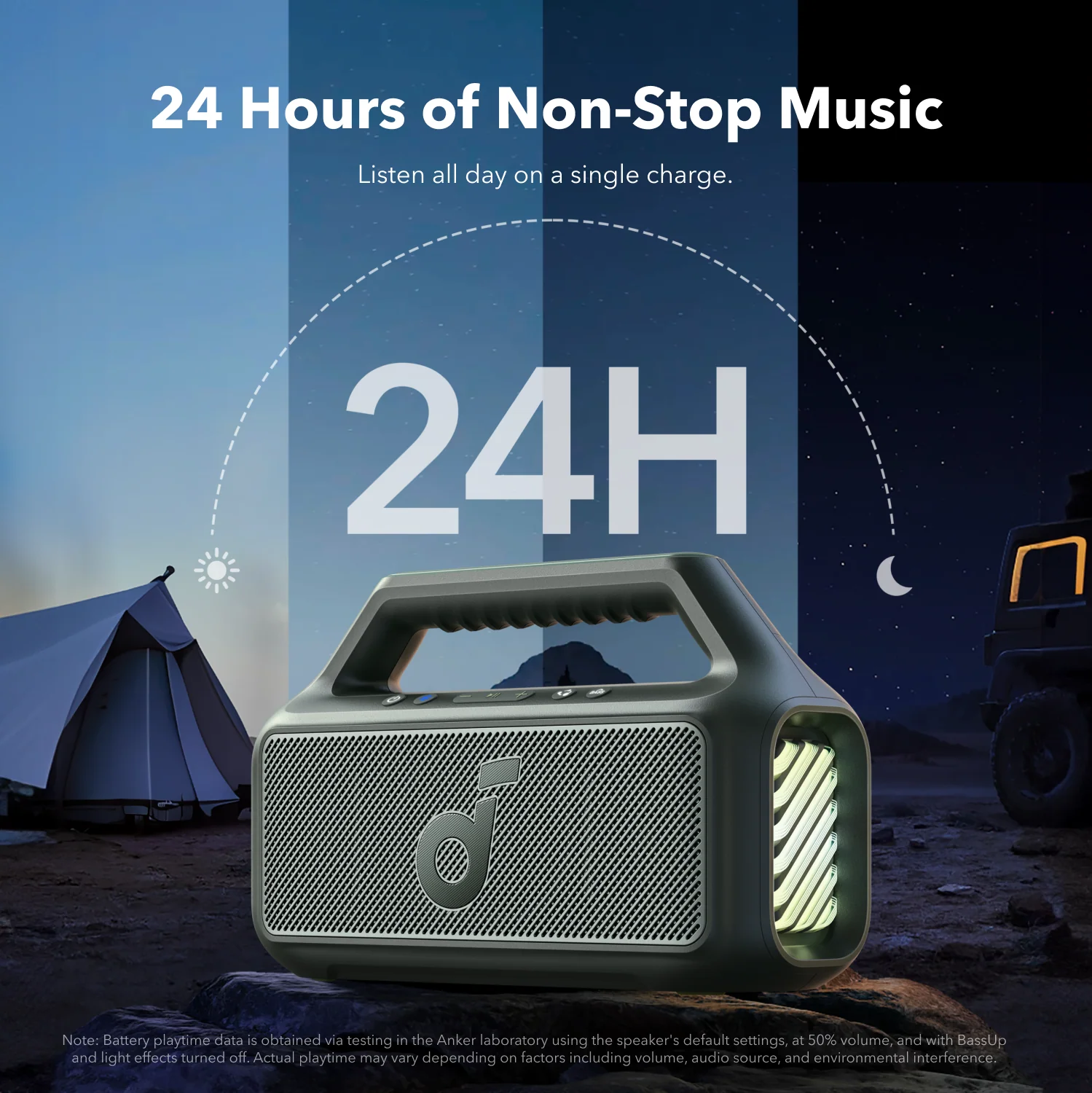 soundcore Boom 2 | Portable Bluetooth Outdoor Speaker, 80W Sound and RGB Lights - Image 20
