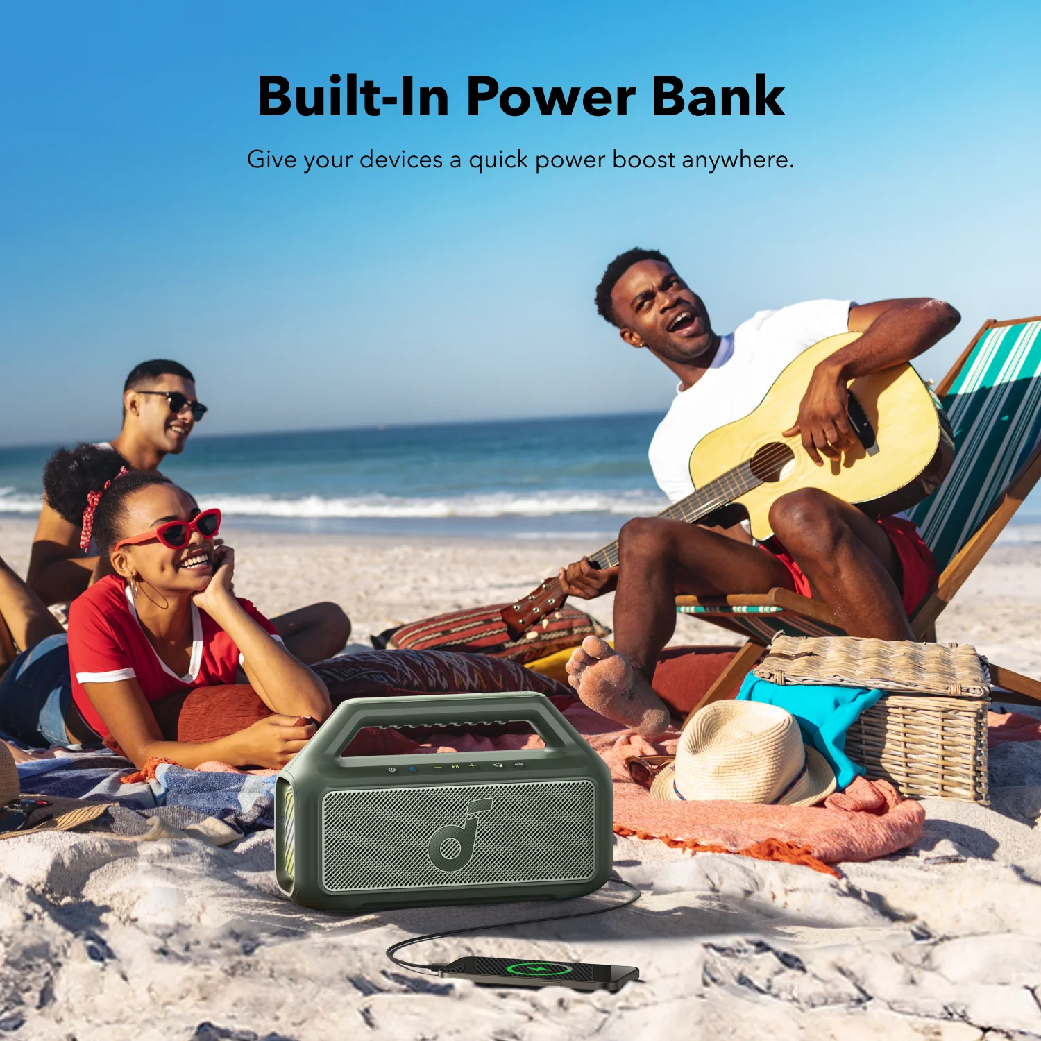soundcore Boom 2 | Portable Bluetooth Outdoor Speaker, 80W Sound and RGB Lights - Image 21