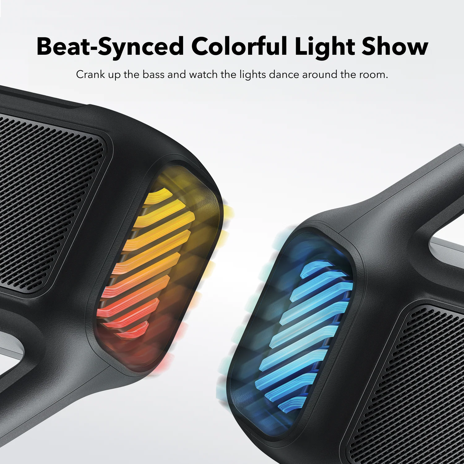 soundcore Boom 2 | Portable Bluetooth Outdoor Speaker, 80W Sound and RGB Lights - Image 4