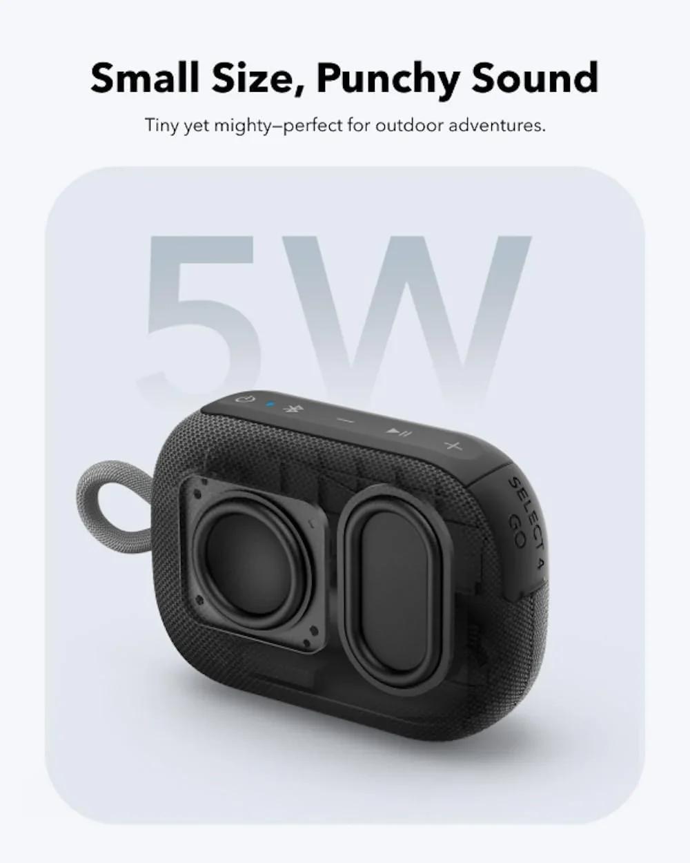Soundcore AeroClip+ Soundcore Select 4 Go + Anker Nano Power Bank (22.5W, Built-In USB-C Connector) - Image 9