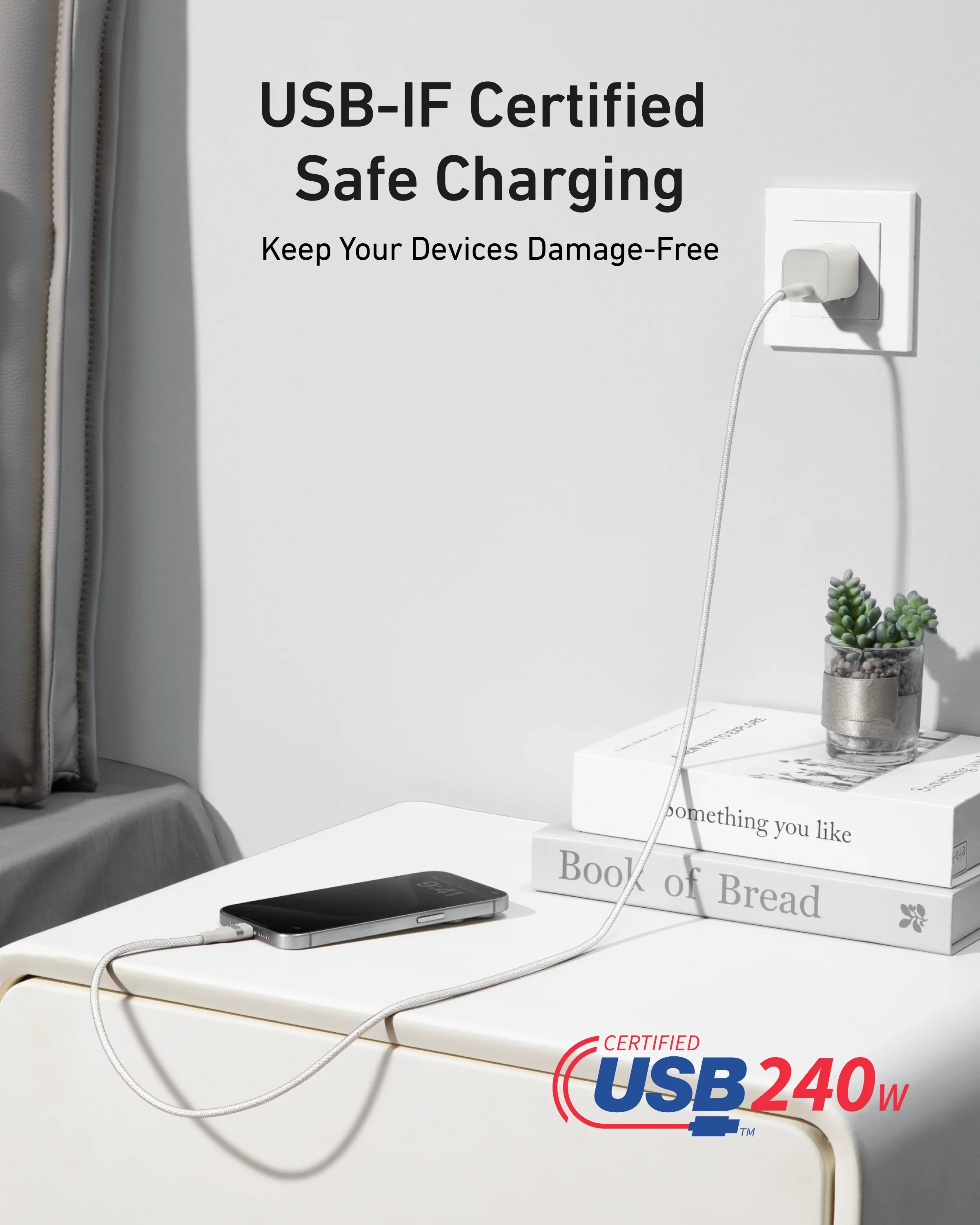 Anker Prime Charger (250W, 6 Ports, GaNPrime) +Anker USB-C to USB-C Cable +Soundcore old AeroFit 2 (Adjustable Open-Ear Wireless Earbuds) - Image 15
