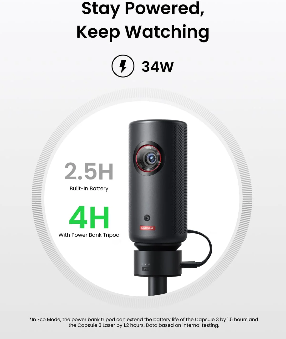 NEBULA Capsule Power Bank Tripod - Image 5