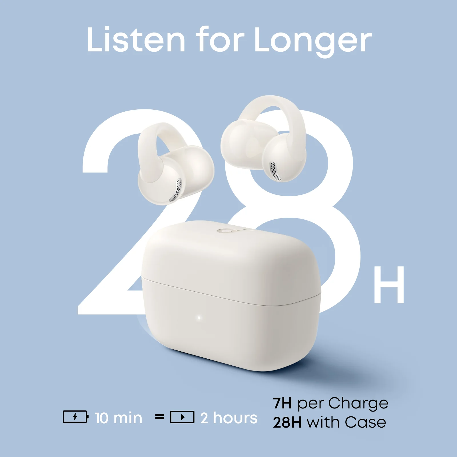 soundcore C50i | Open-Ear Clip-On Earbuds with Adaptive Comfort - Image 10