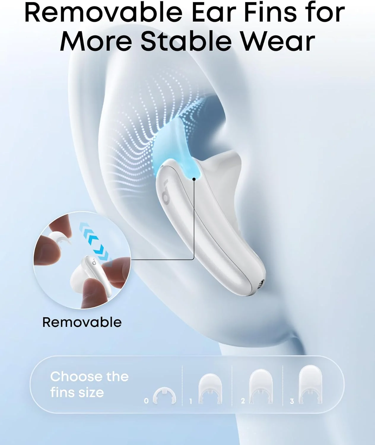 soundcore Liberty Buds | Half-In-Ear Wireless Bluetooth Earbuds with ANC - Image 12