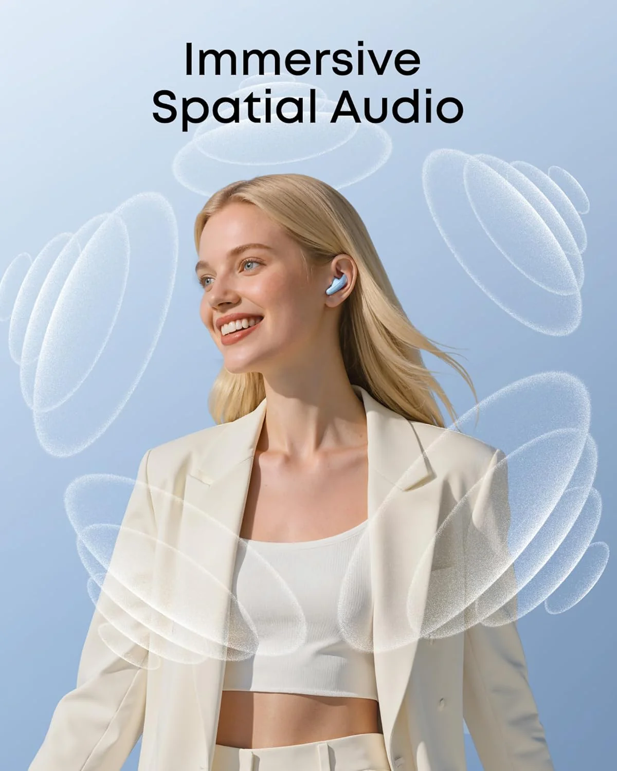 soundcore Liberty Buds | Half-In-Ear Wireless Bluetooth Earbuds with ANC - Image 24