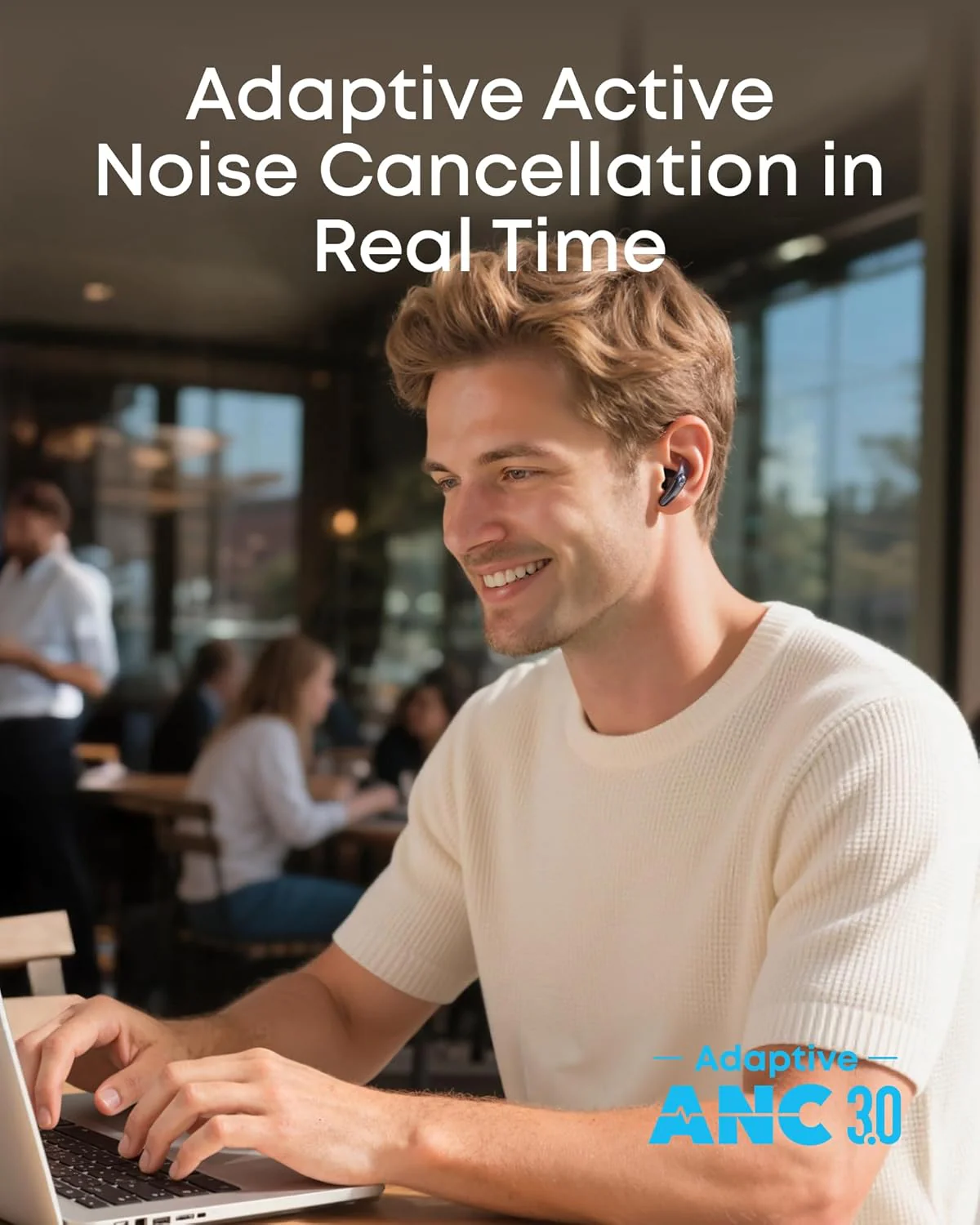 soundcore Liberty Buds | Half-In-Ear Wireless Bluetooth Earbuds with ANC - Image 5