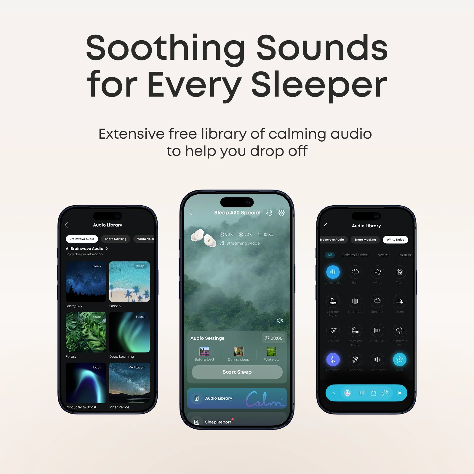 soundcore Sleep A30 | Ultra-Comfortable Sleep Earbuds with ANC - Image 20
