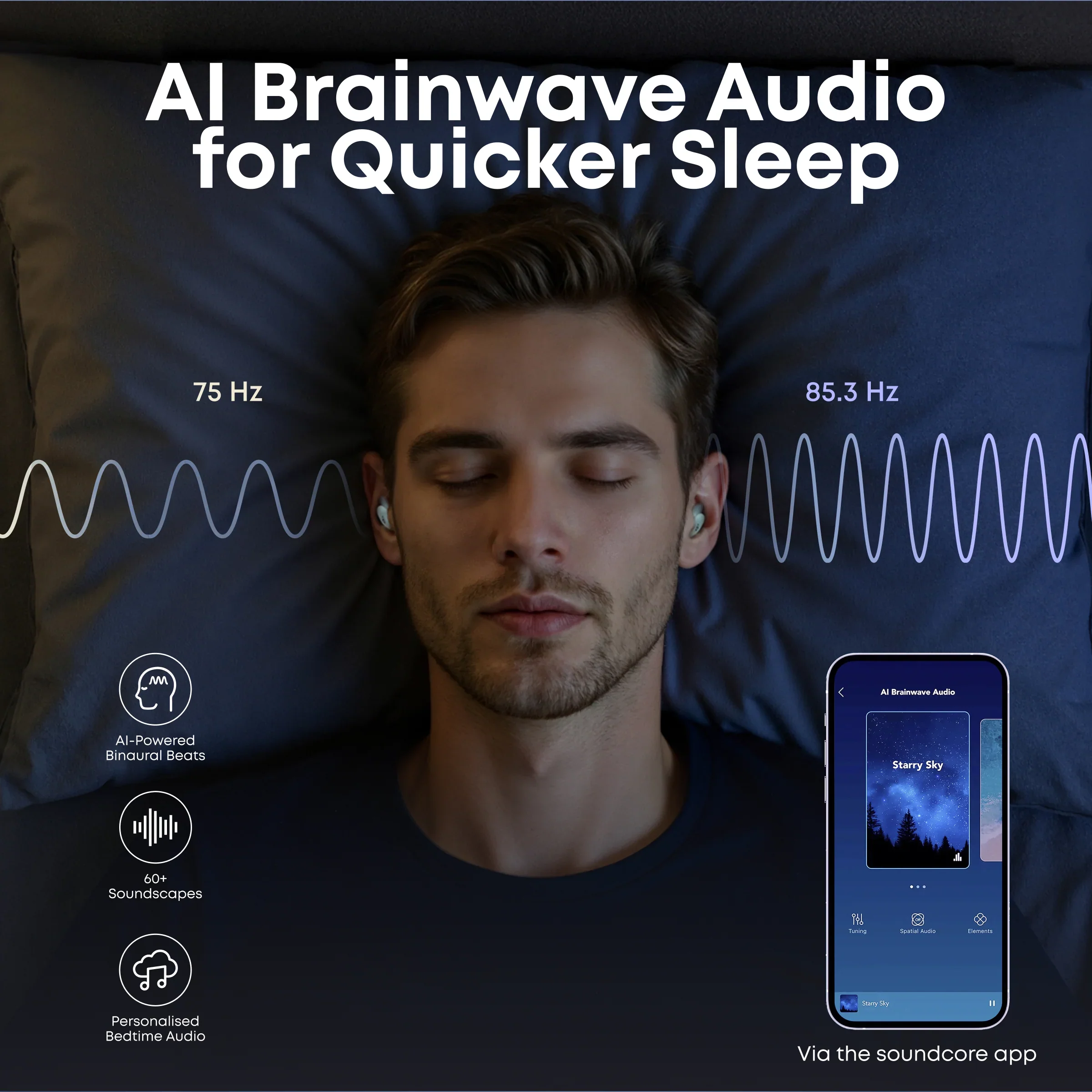 soundcore Sleep A30 | Ultra-Comfortable Sleep Earbuds with ANC - Image 28
