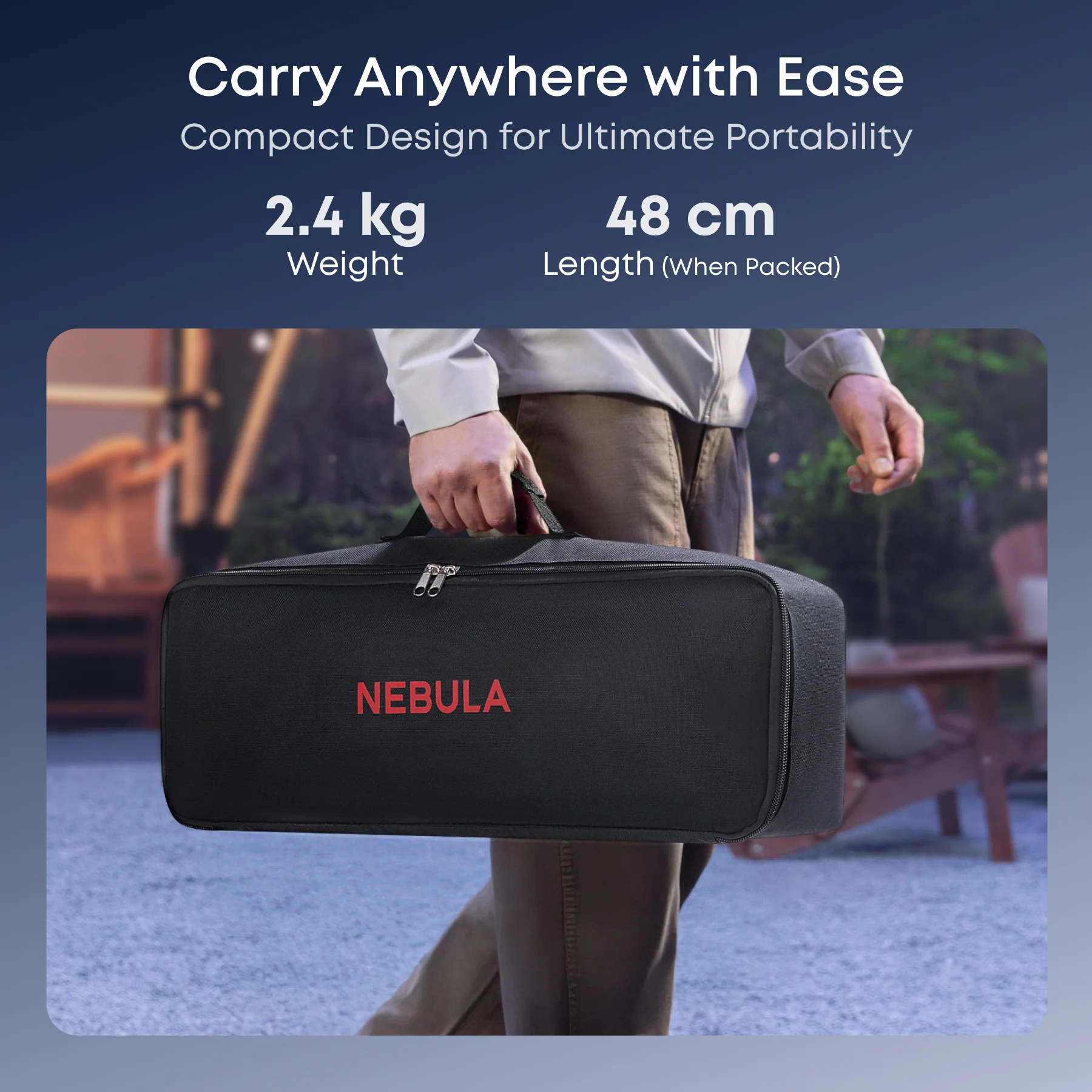 NEBULA 100-Inch Home Projector Screen | Sales - Image 3