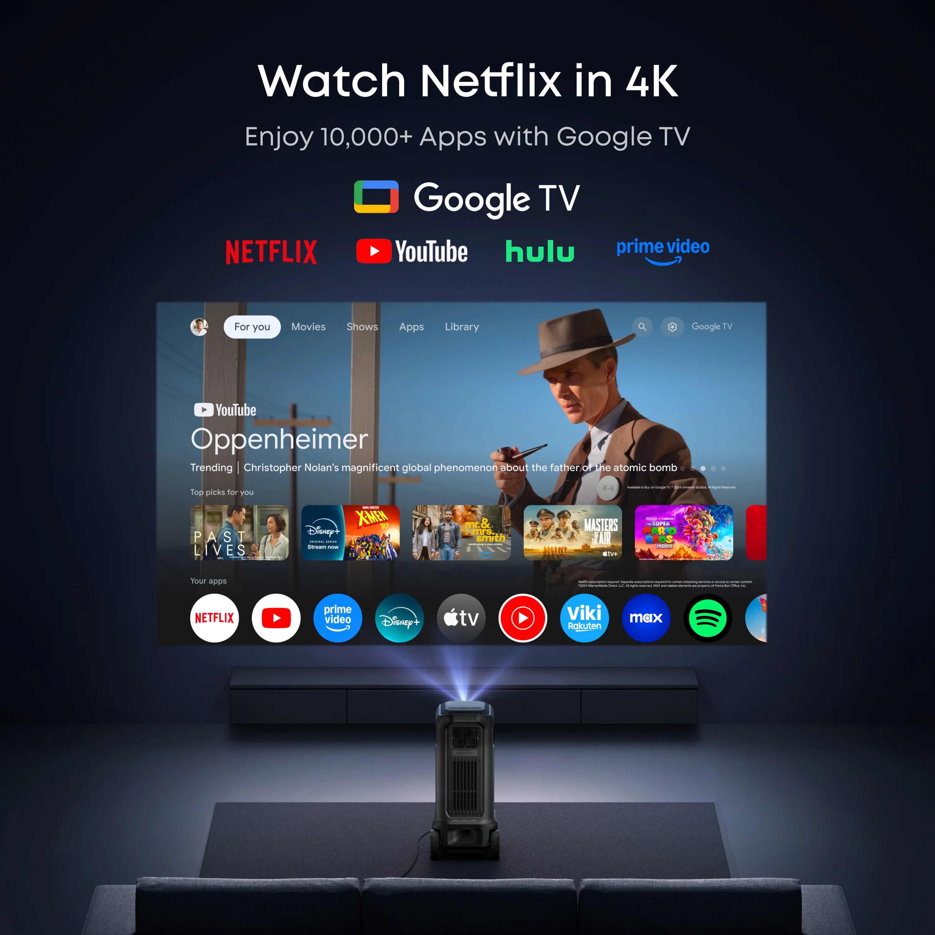 soundcore Nebula X1 Pro | Triple Laser 4K Projector, Portable Home Cinema with Dolby Atmos - Image 8
