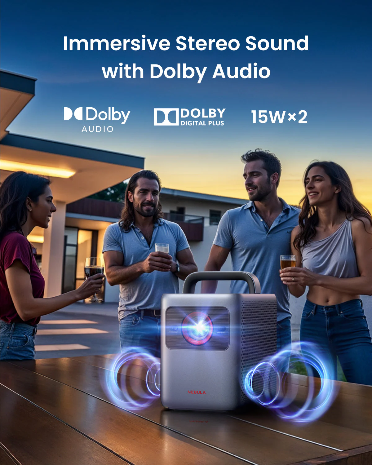 soundcore Nebula Cosmos 4K SE | Portable Smart Projector with Google TV, 4K Dolby Vision - Image 7