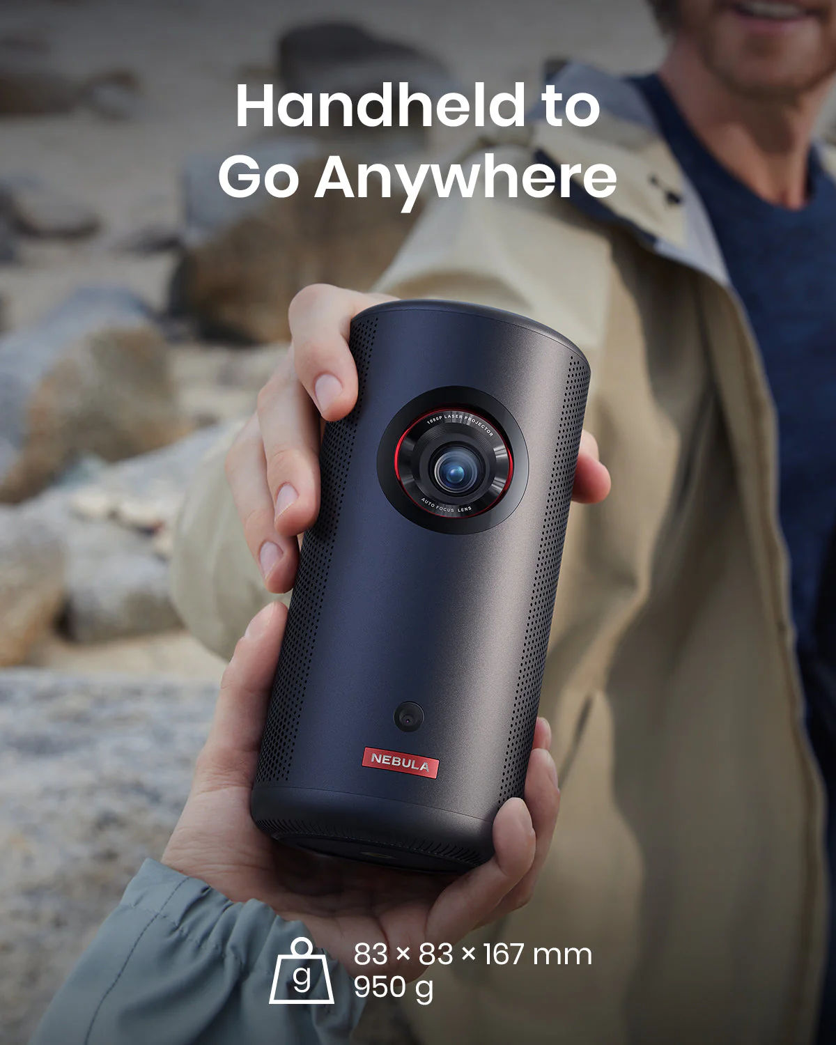 Capsule 3 Laser 1080p｜Projector (Refurbished) - Image 3