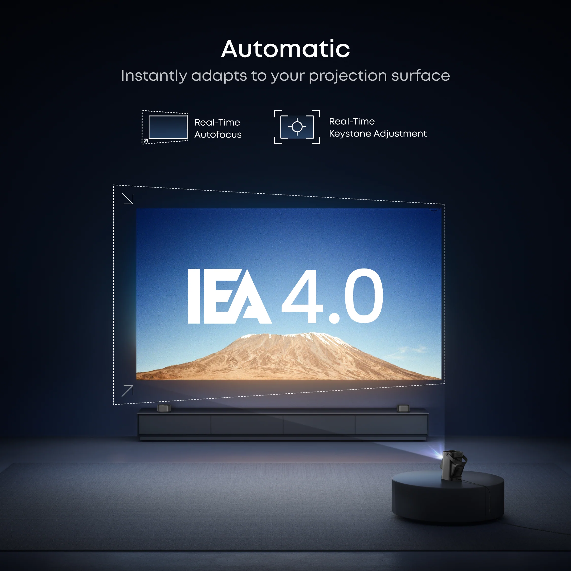 soundcore Nebula P1 | Portable Projector with Detachable Speakers - Image 6