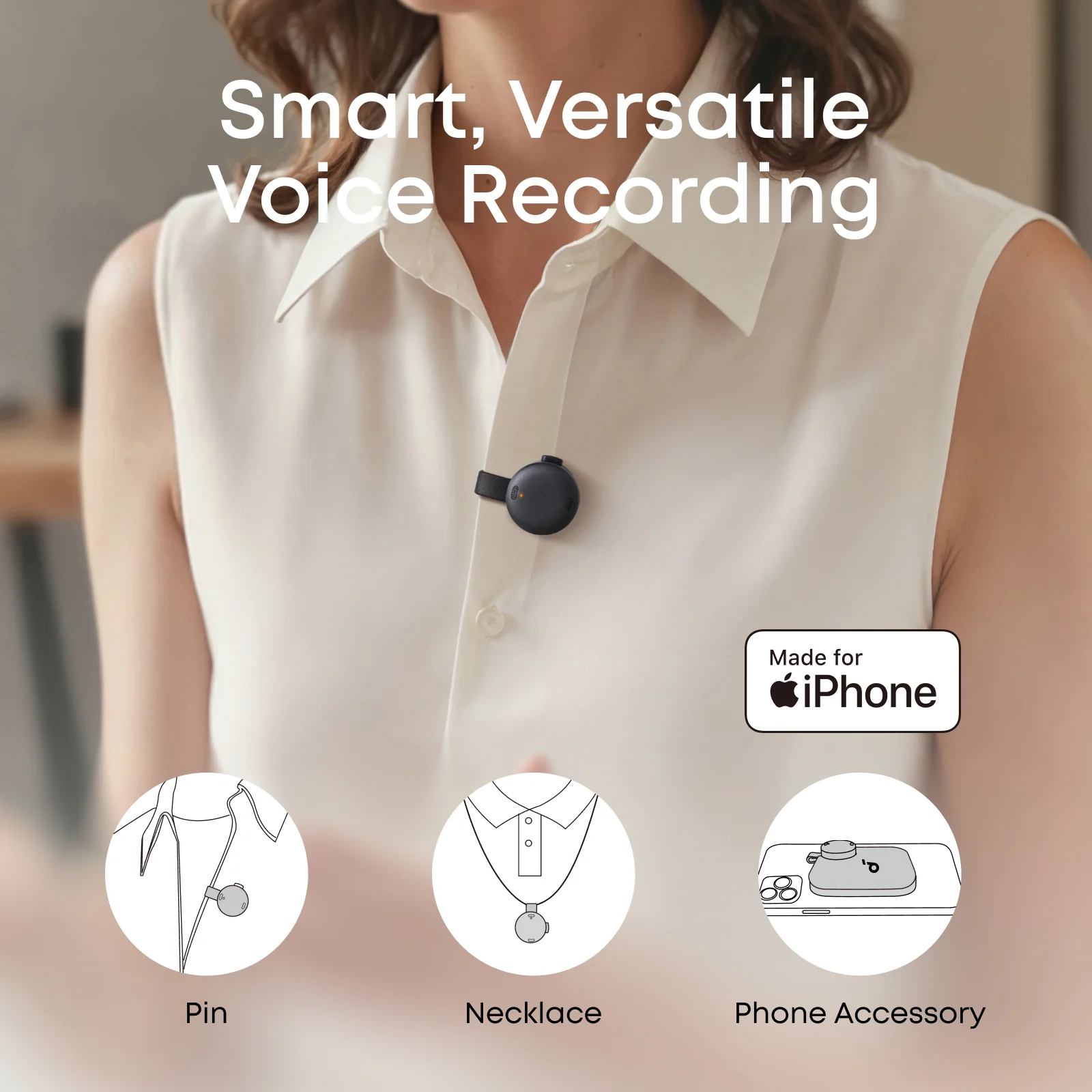 soundcore Work | The World's First Coin-Sized AI Voice Recorder - Image 7