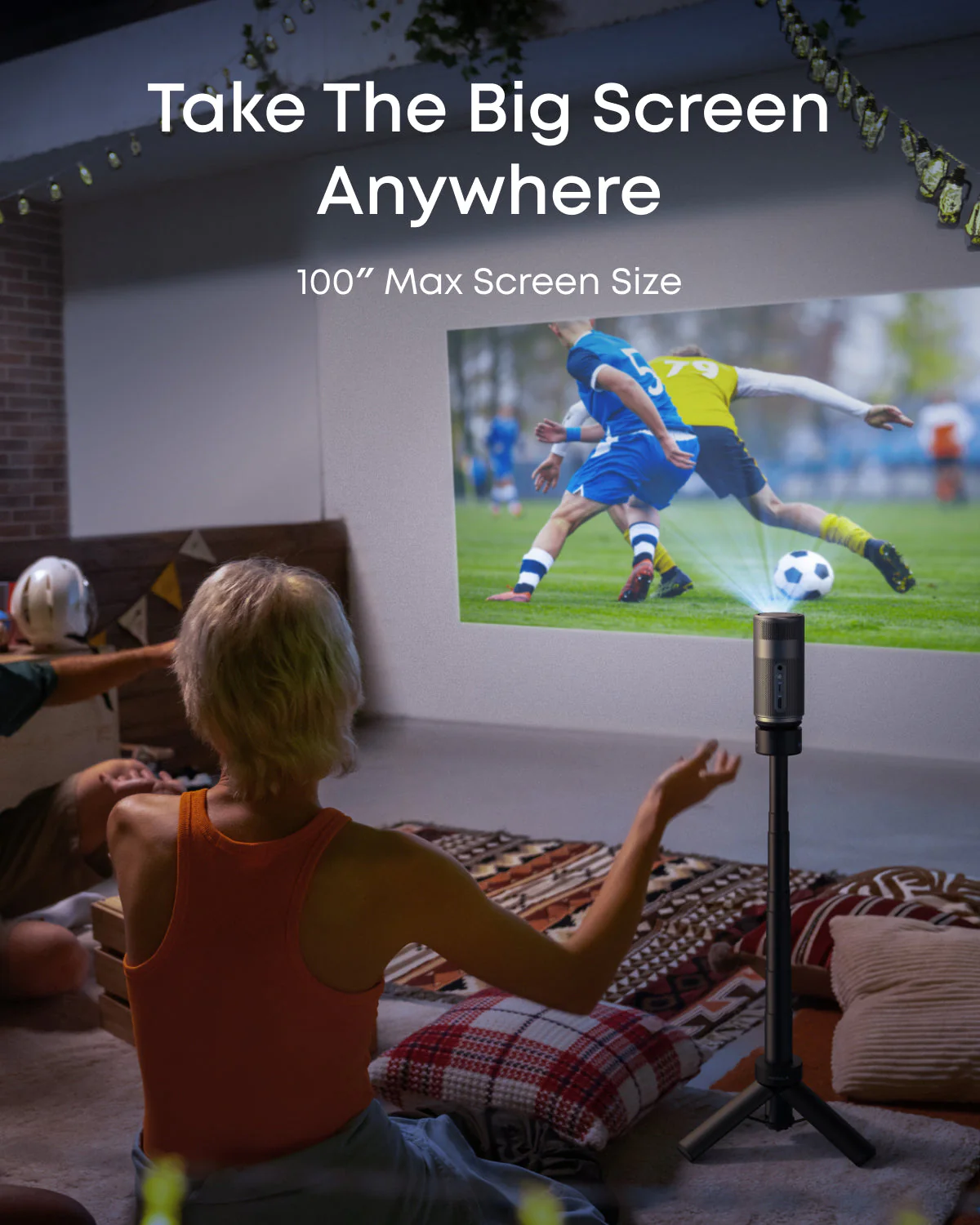 soundcore Nebula Capsule Air | Ultra-Portable Google TV Mini Projector - Image 6