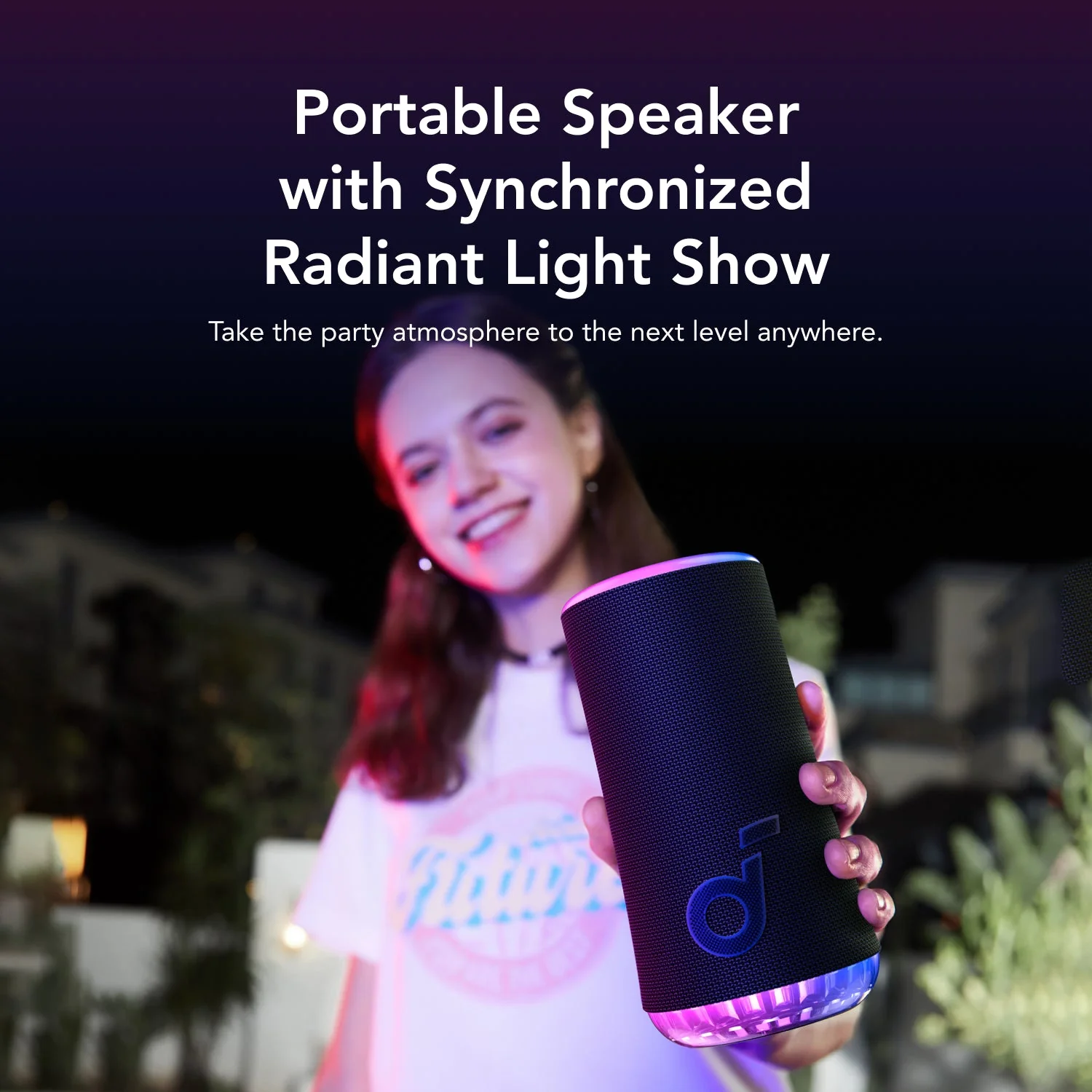 Glow | Portable Speaker with Synchronized Light Show - Image 4