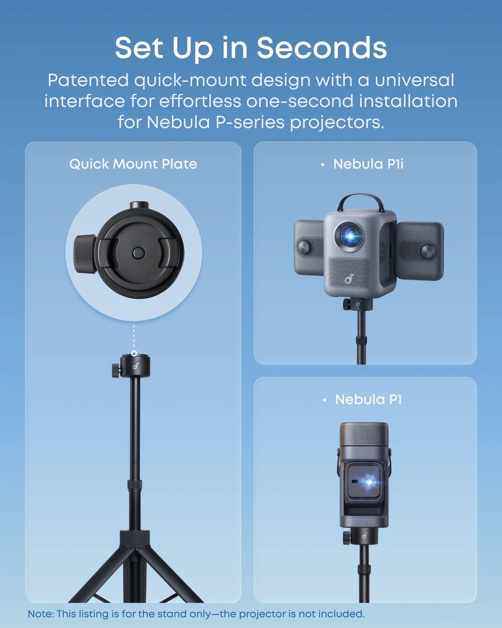 soundcore NEBULA Quick-Mount Projector Stand - Image 7