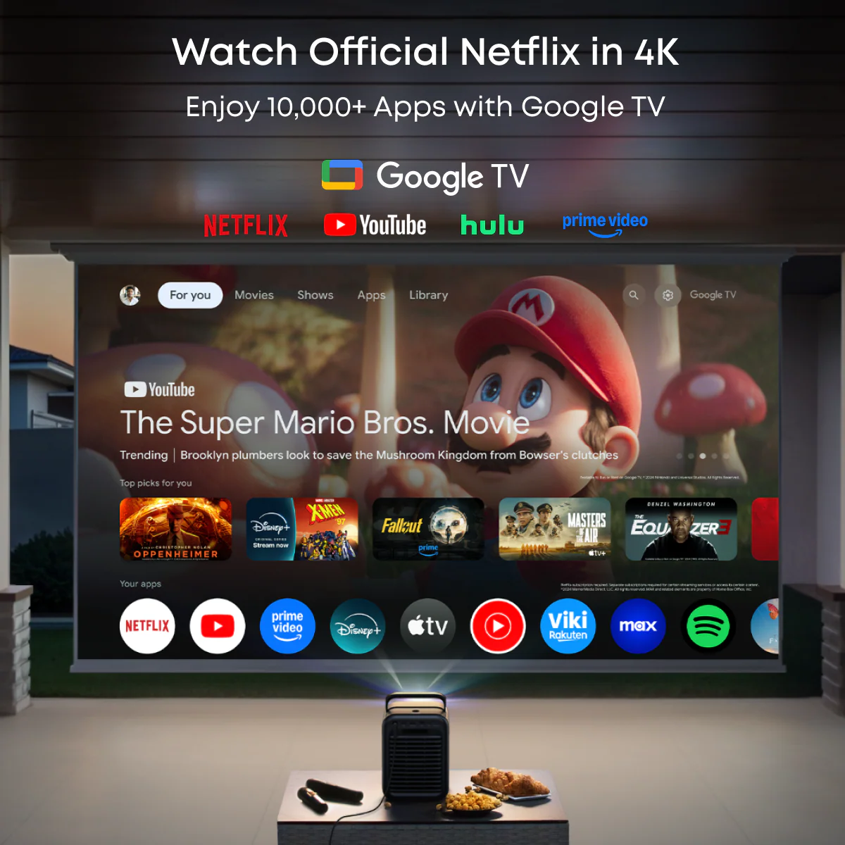 soundcore Nebula X1 | Triple Laser 4K Projector, Portable Home Cinema - Image 7