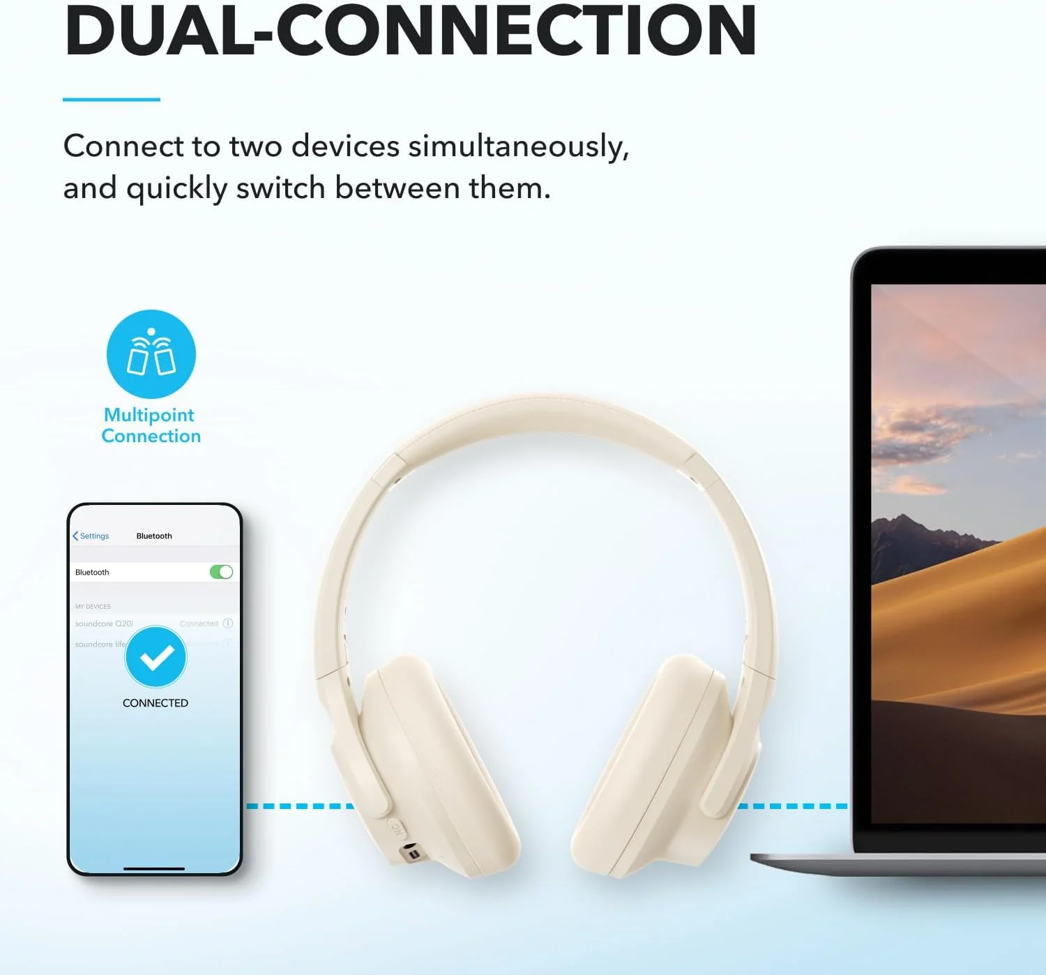 soundcore Q20i | Noise Cancelling Headphones - Image 24